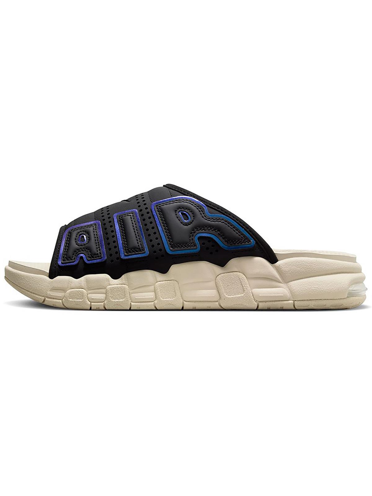NIKE AIR MORE UPTEMPO SLIDE NA MENS FAUX LEATHER PERFORATED SPORT SANDALS