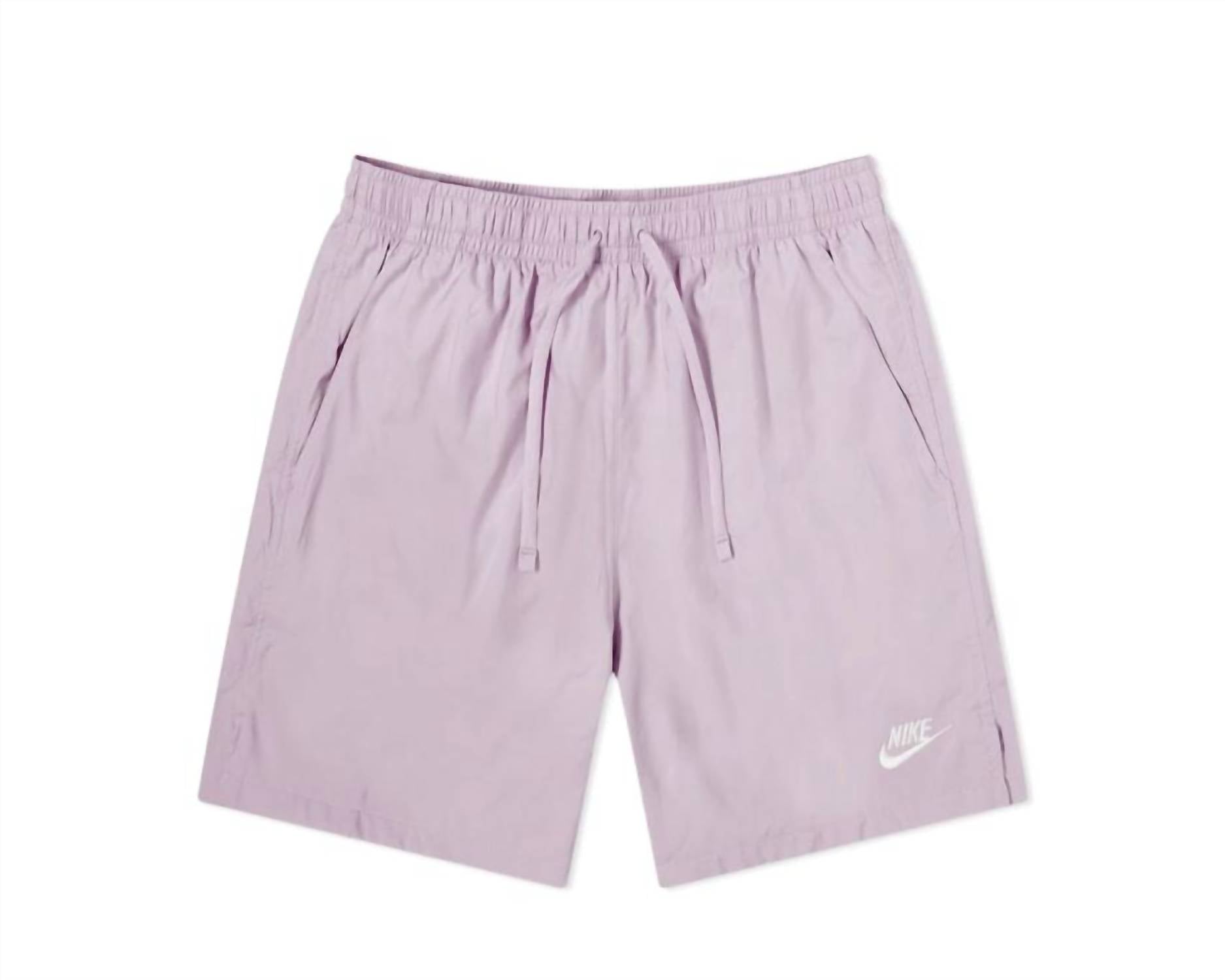 Shop Nike Men's Nsw Woven Shorts In Iced Lilac In Purple
