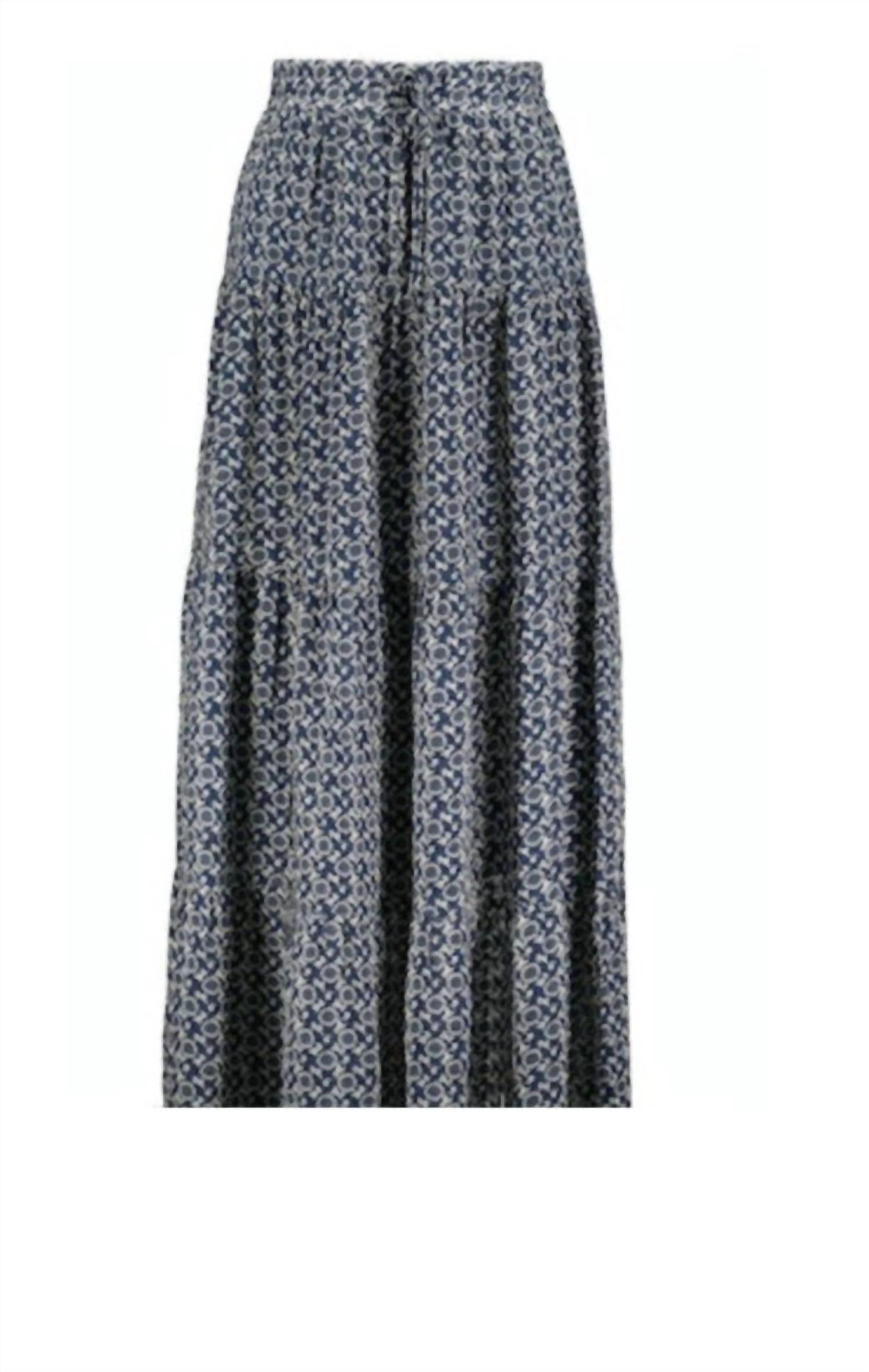 Bishop + Young Luna Maxi Skirt In Blue