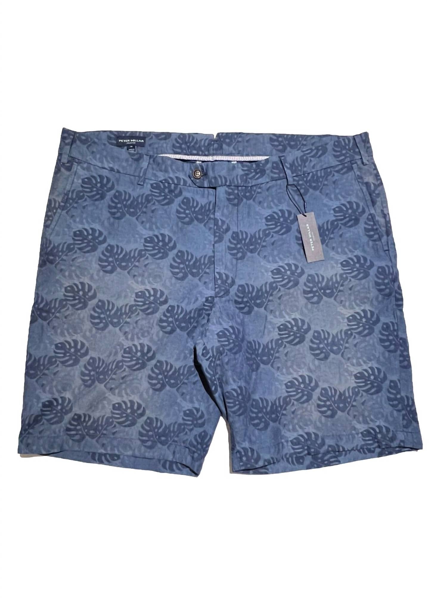 Shop Peter Millar Collection Shorts In Windo In Blue