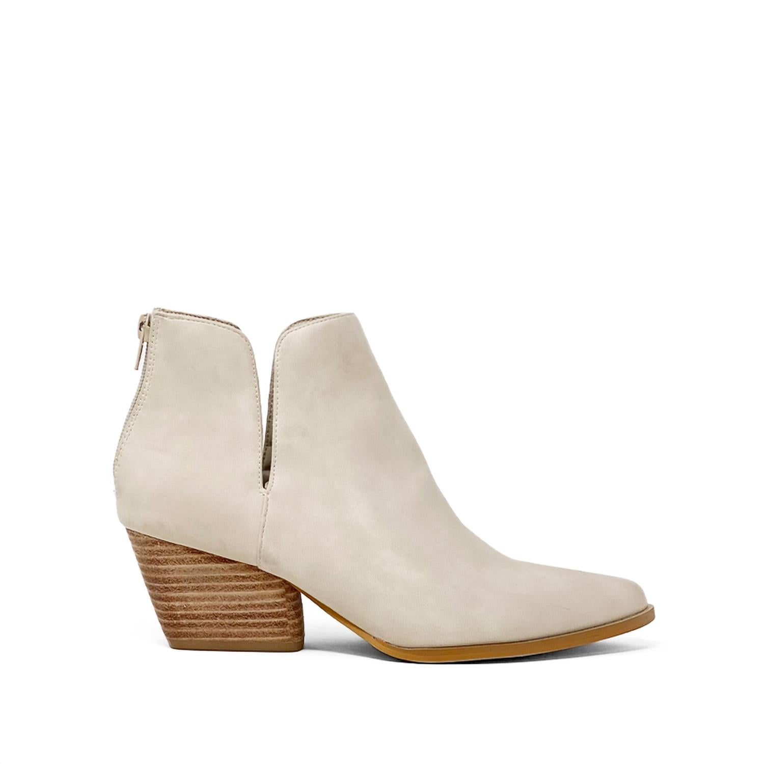 Shop Shu Shop Walk This Way Bootie In Taupe In White