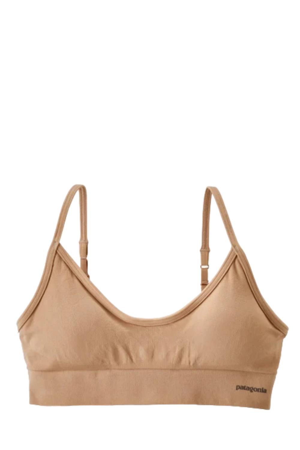 Patagonia Barely Bra In Rosewater In Brown