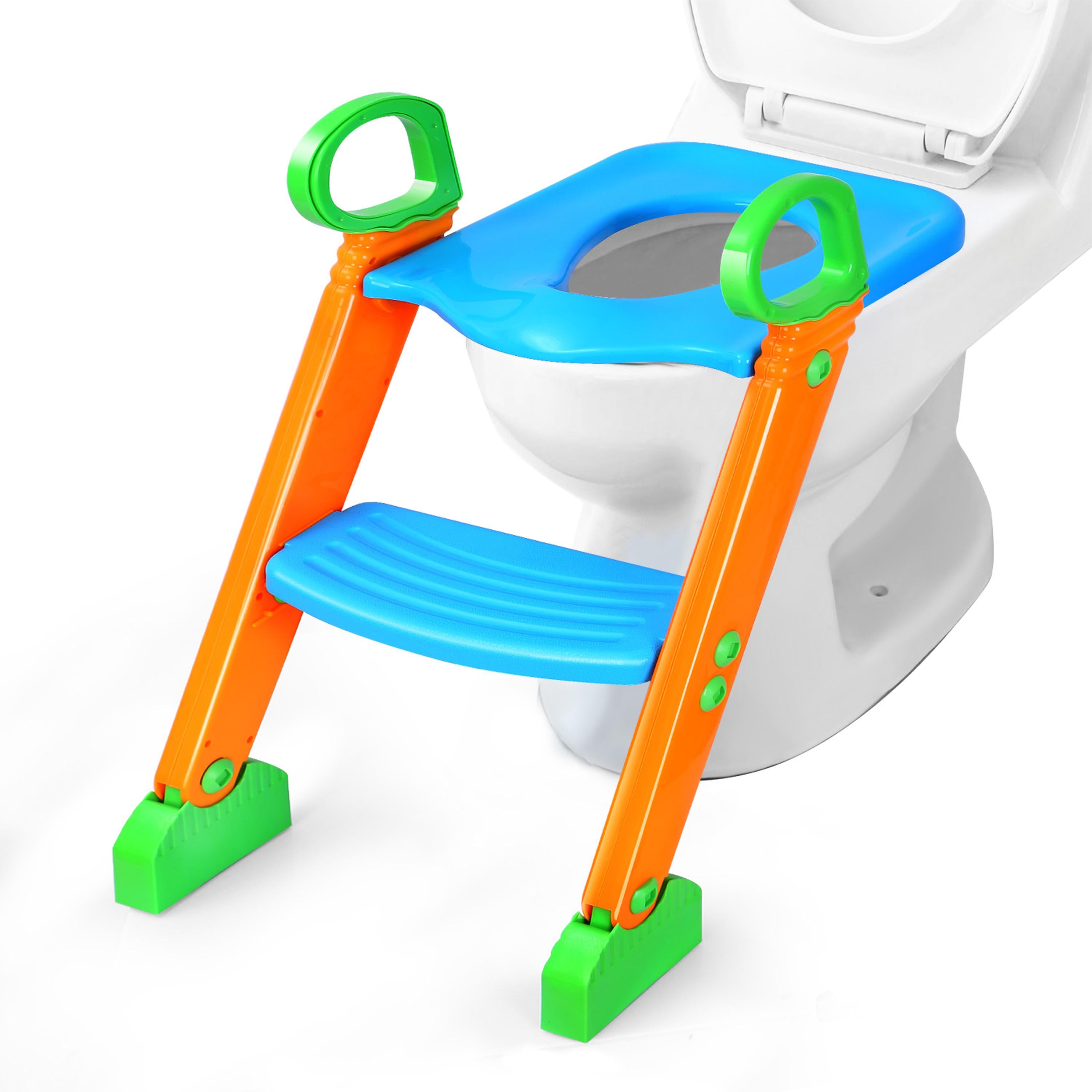 Potty Training Toilet Seat with Steps Stool Ladder