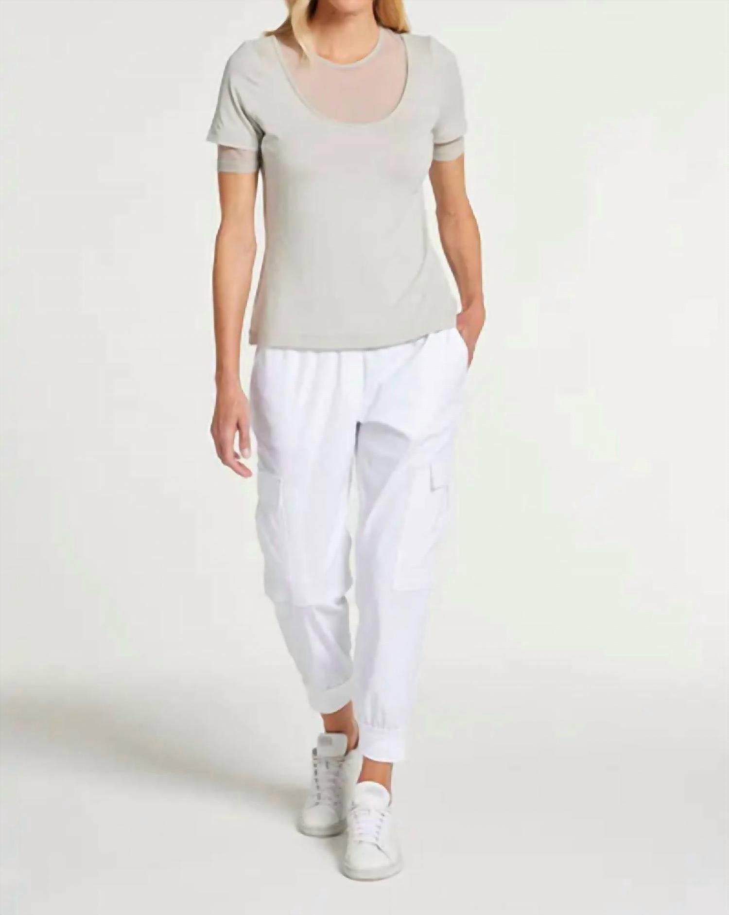 Anatomie Amabella Top In Stone In White