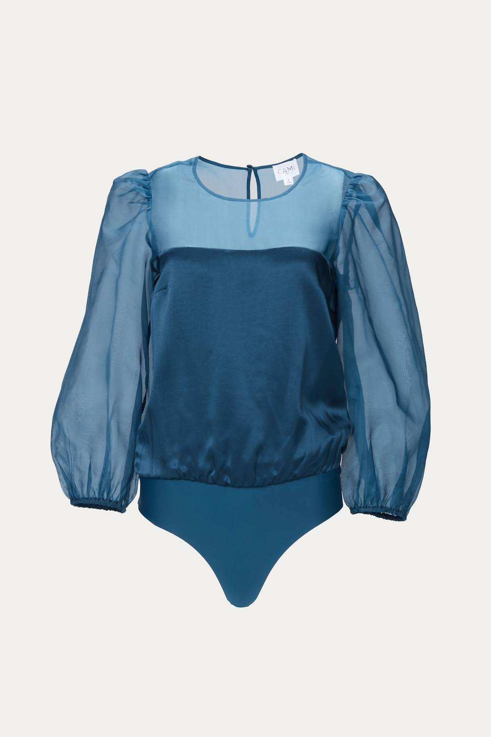 Cami Nyc Penelope Bodysuit In Indigo In Blue
