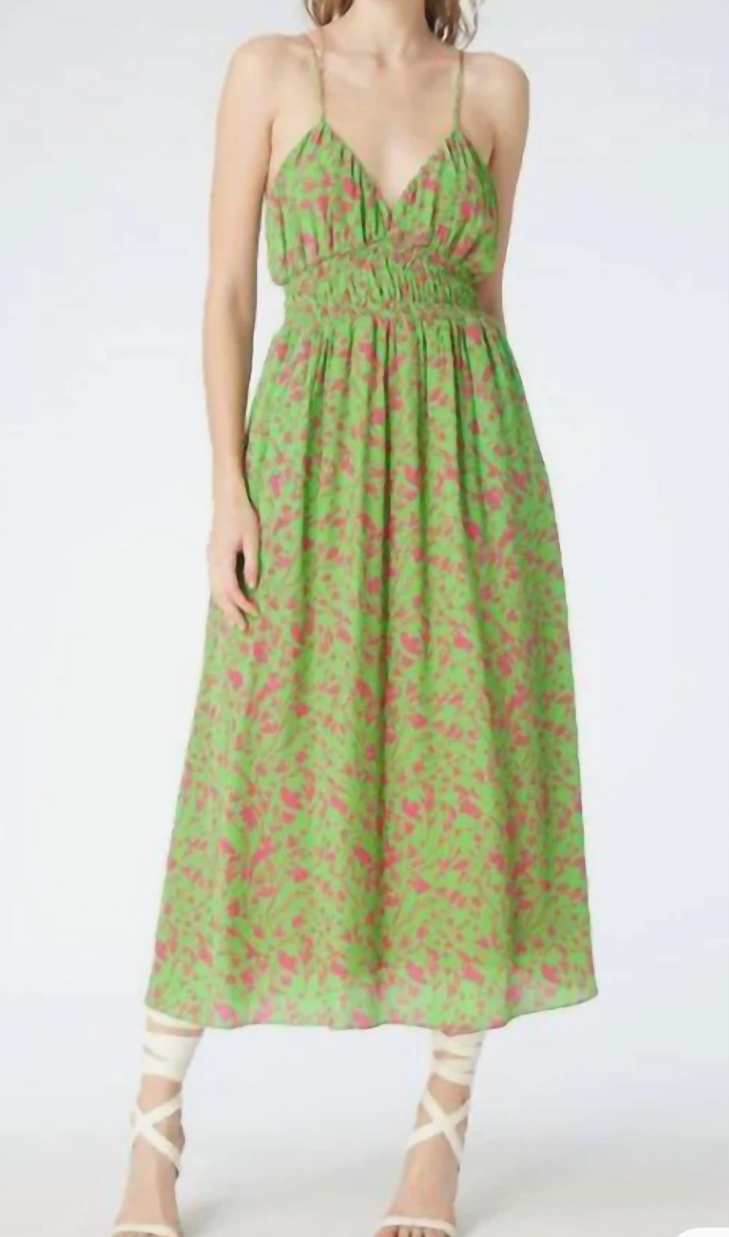 Shop Gilner Farrar Amelie Dress In Green