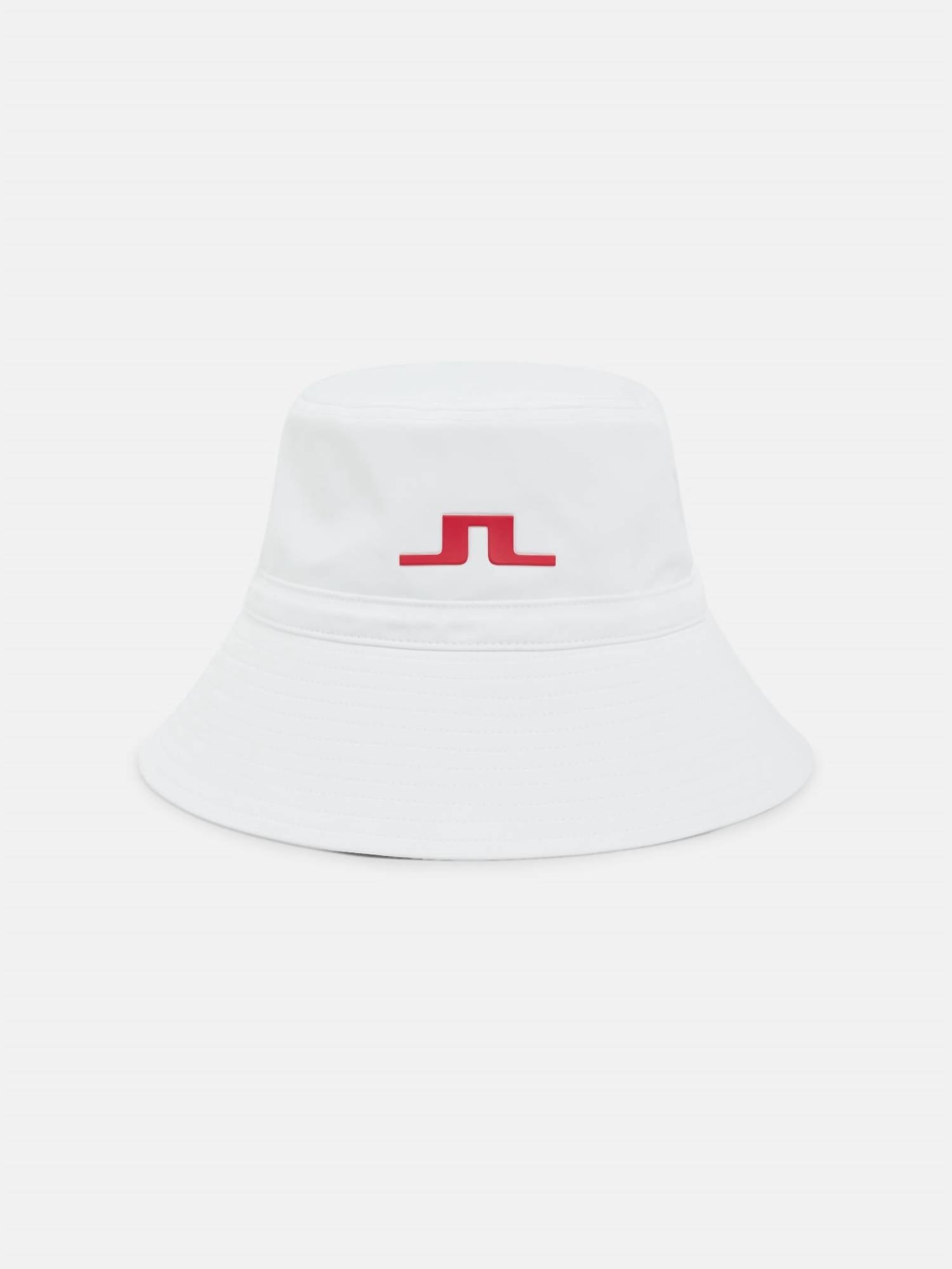 Shop J. Lindeberg Siri Bucket Hat In White