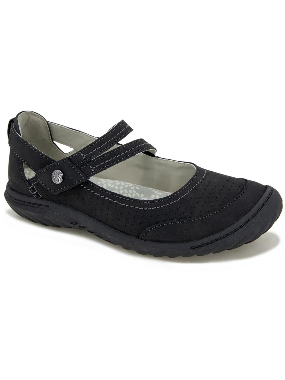 Shop Jbu By Jambu Fawn Womens Faux Leather Casual Mary Janes In Black