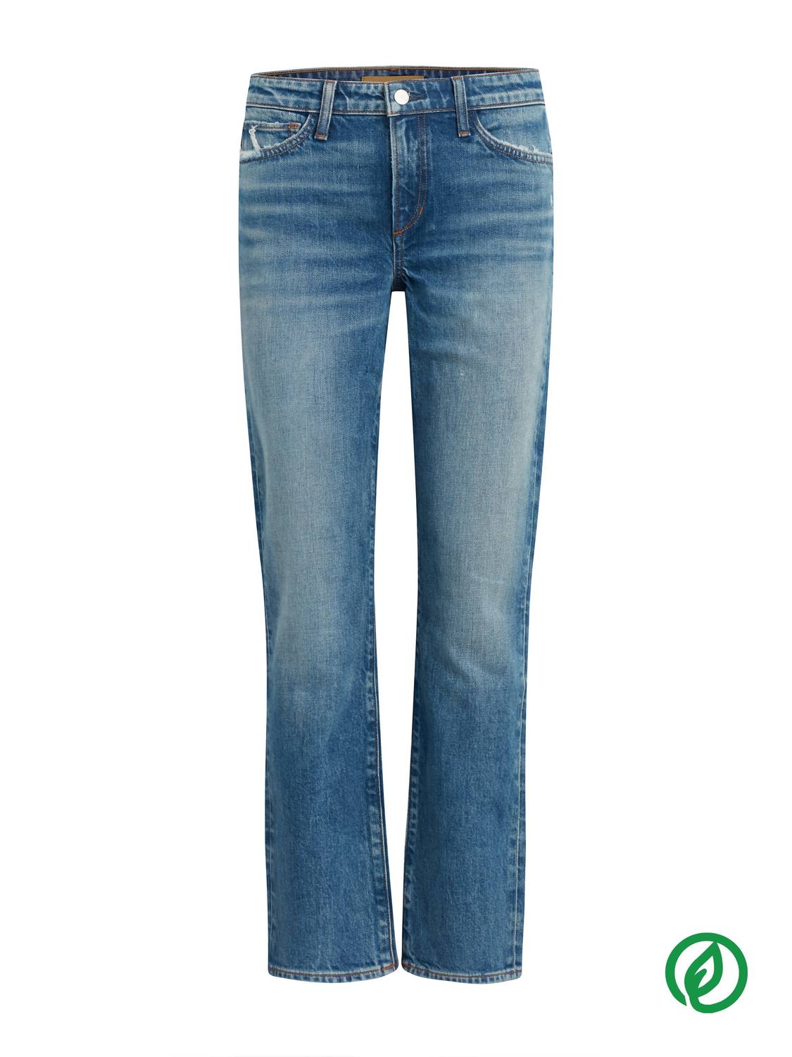 Shop Joe's Jeans Lara Mid Rise Skinny Jeans In Evoke In Blue