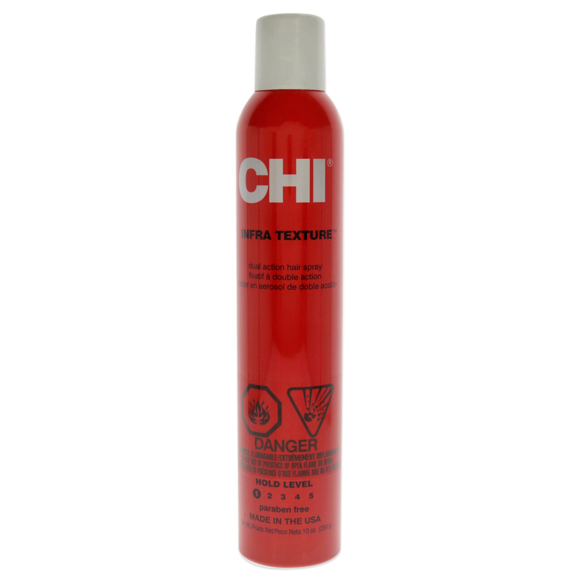 Chi Infra Texture Hair Spray By  For Unisex - 10 oz Hair Spray In White