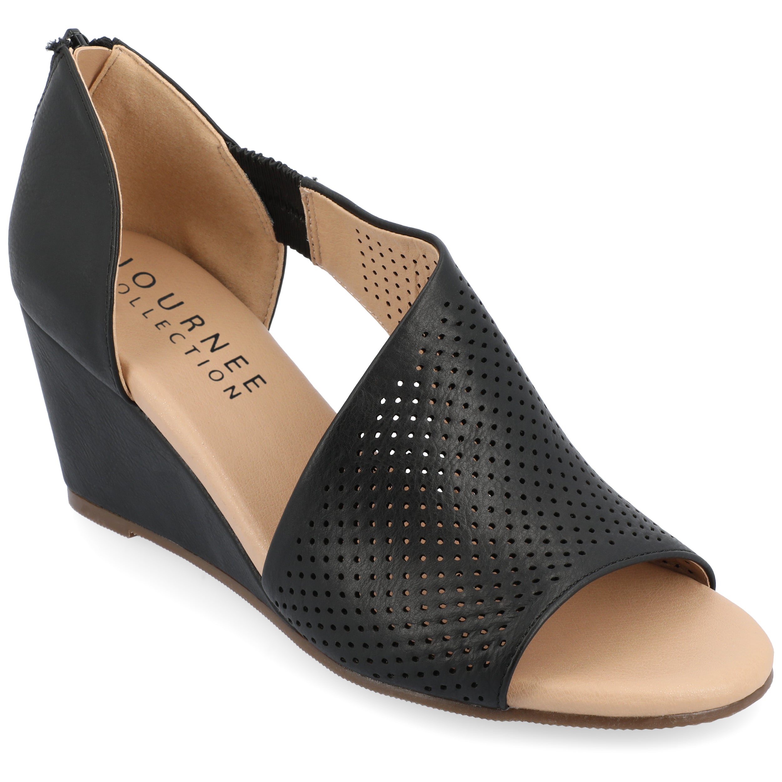 Journee Collection Women's Tru Comfort Foam Wide Width Aretha Wedge