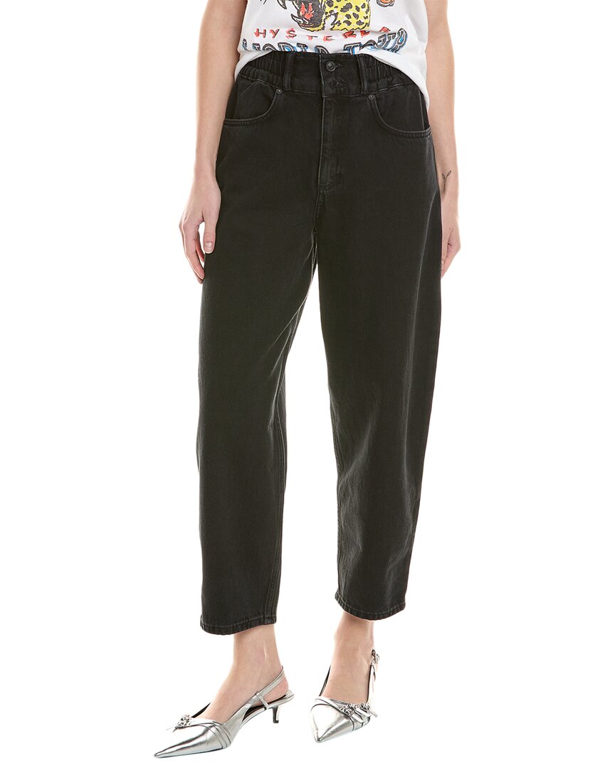 Shop Allsaints Hailey Washed Black Relaxed Jean