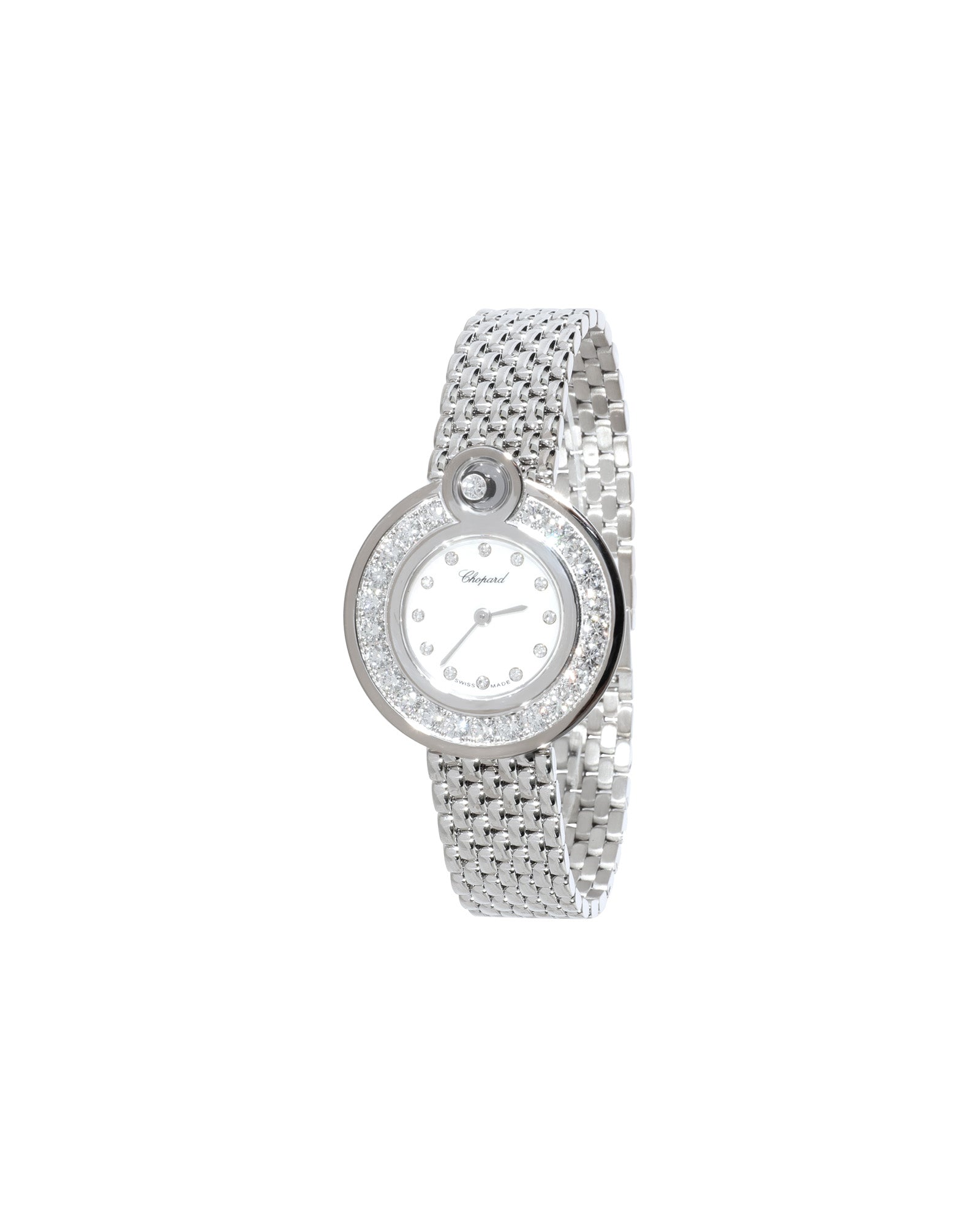 image of Chopard Happy Diamond 204407-1003 Women's Watch in 18kt White Gold