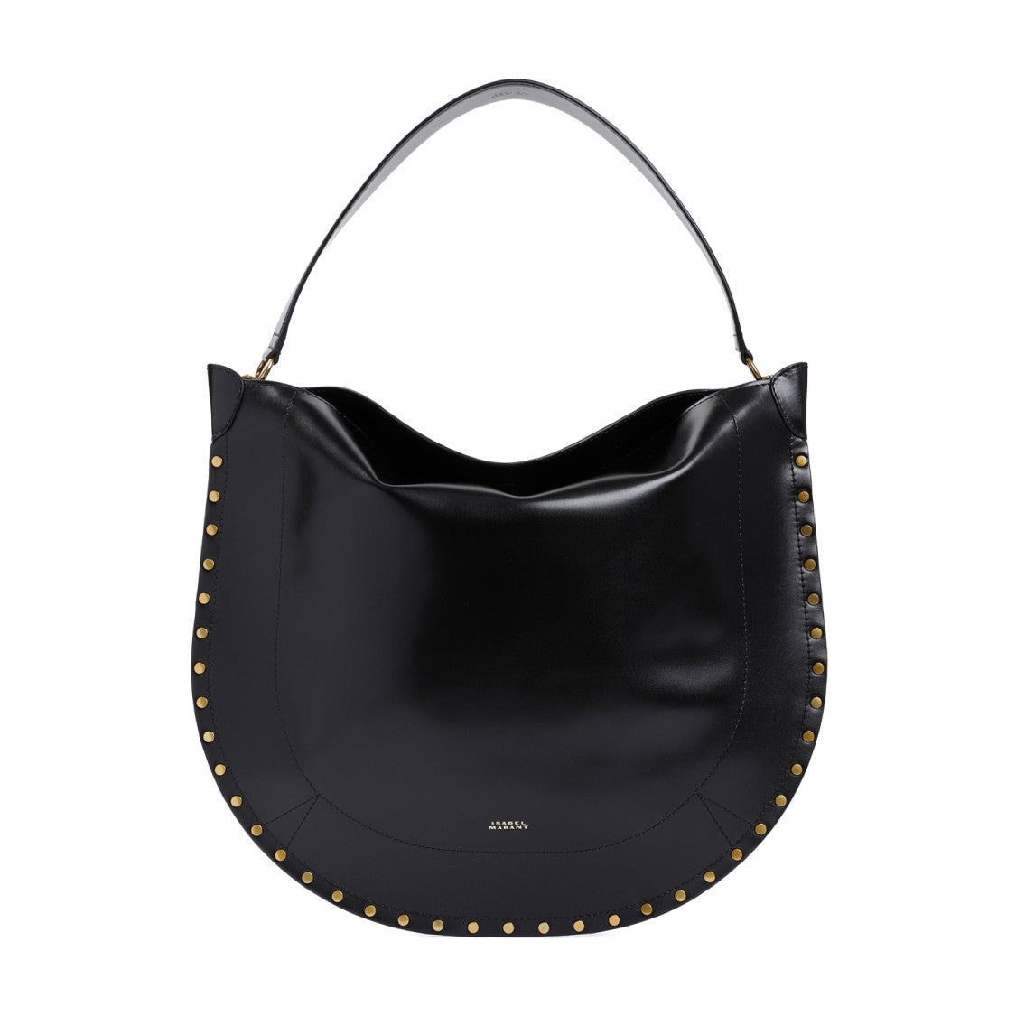 Oskan Hobo Soft Black Leather Shoulder Bag