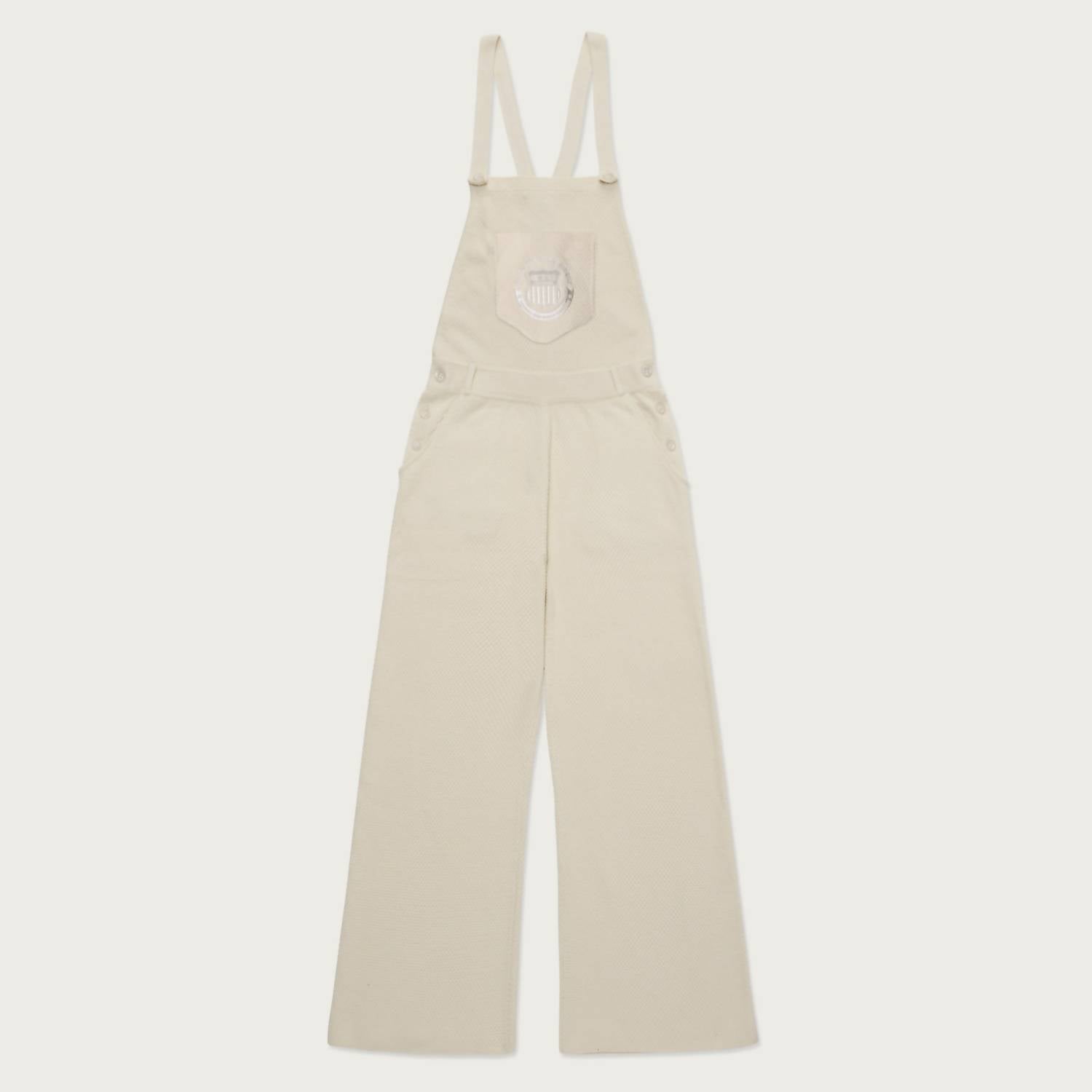 Shop Honor The Gift Women's Labor Overall In Cream In Beige
