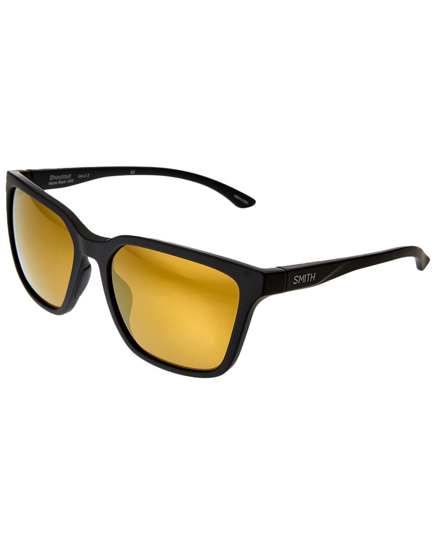 Smith Men's Shoutout 57mm Polarized Sunglasses In Yellow