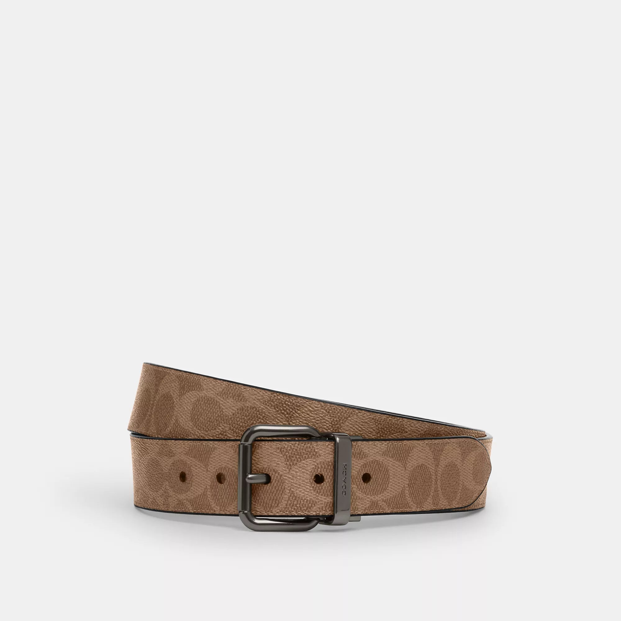 Coach Outlet Roller Buckle Cut To Size Reversible Belt, 38 Mm In Multi