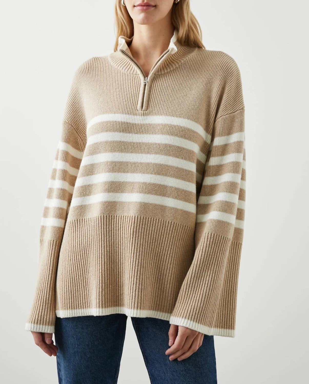 Shop Rails Tessa Sweater In Beige In Brown