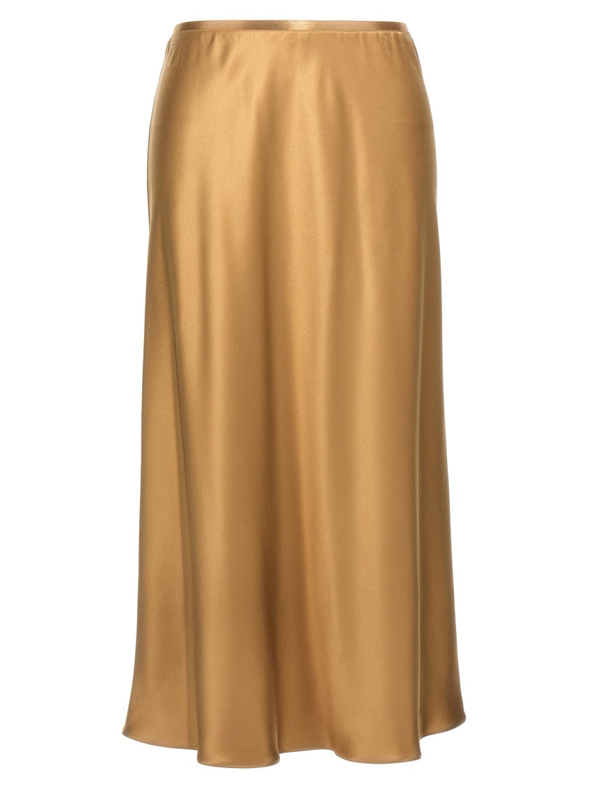 Max Mara Carnet Skirts Brown In Brown