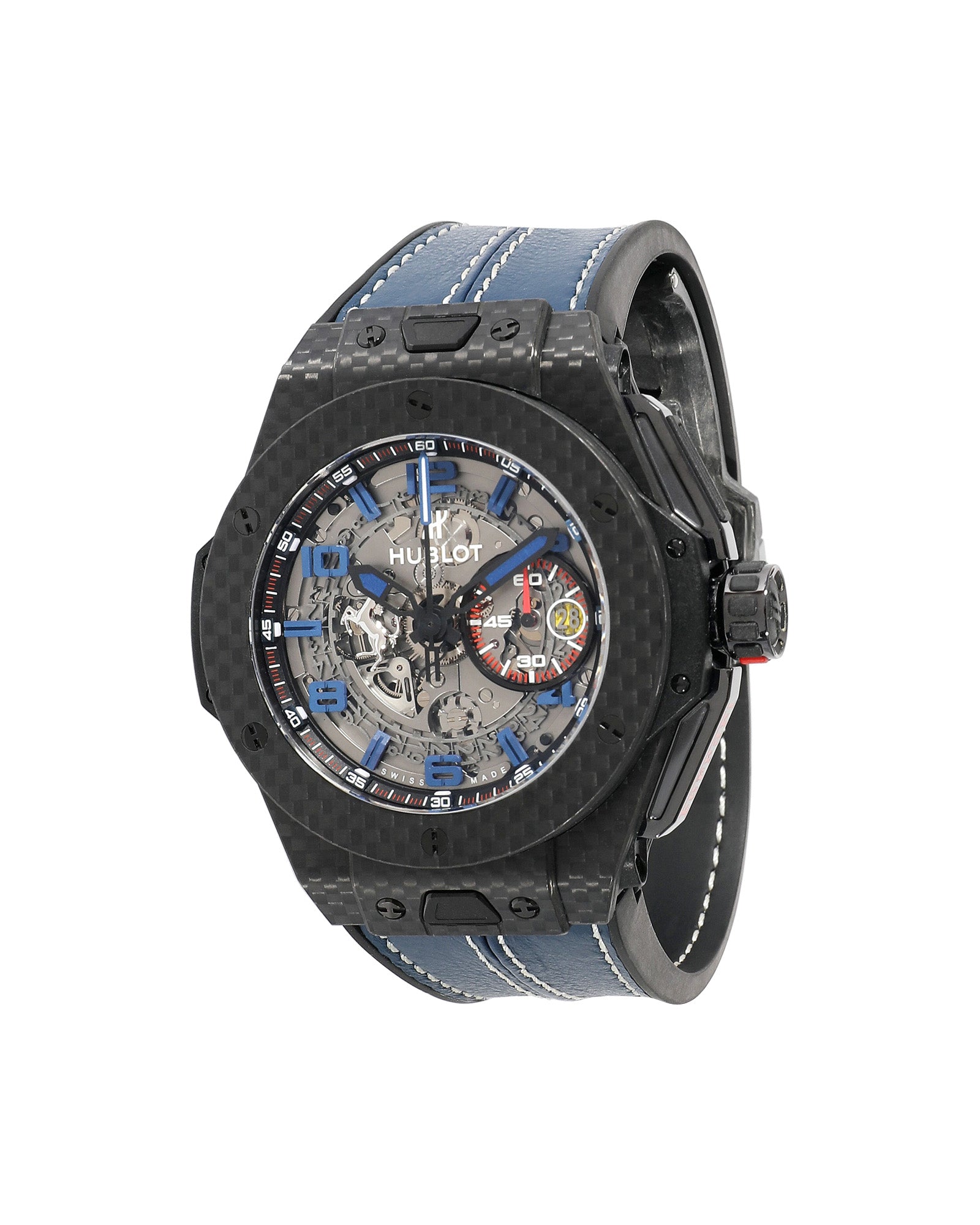 image of Hublot Big Bang Ferrari 401.QX123.VR.FSX14 Men's Watch in  Carbon Fiber