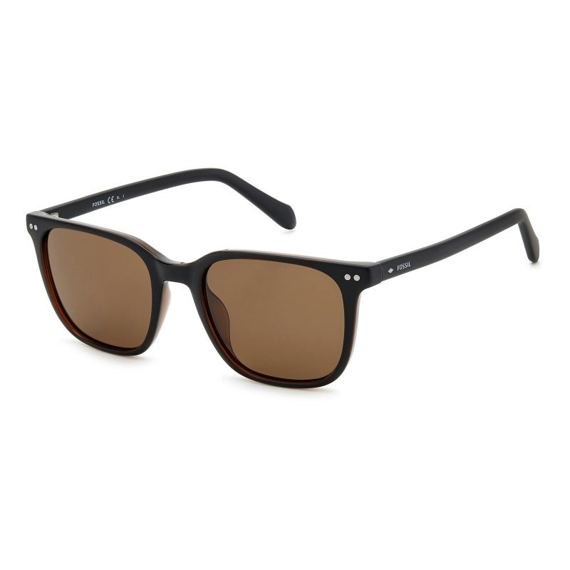 Fossil Men's 54mm Matte Black Sunglasses
