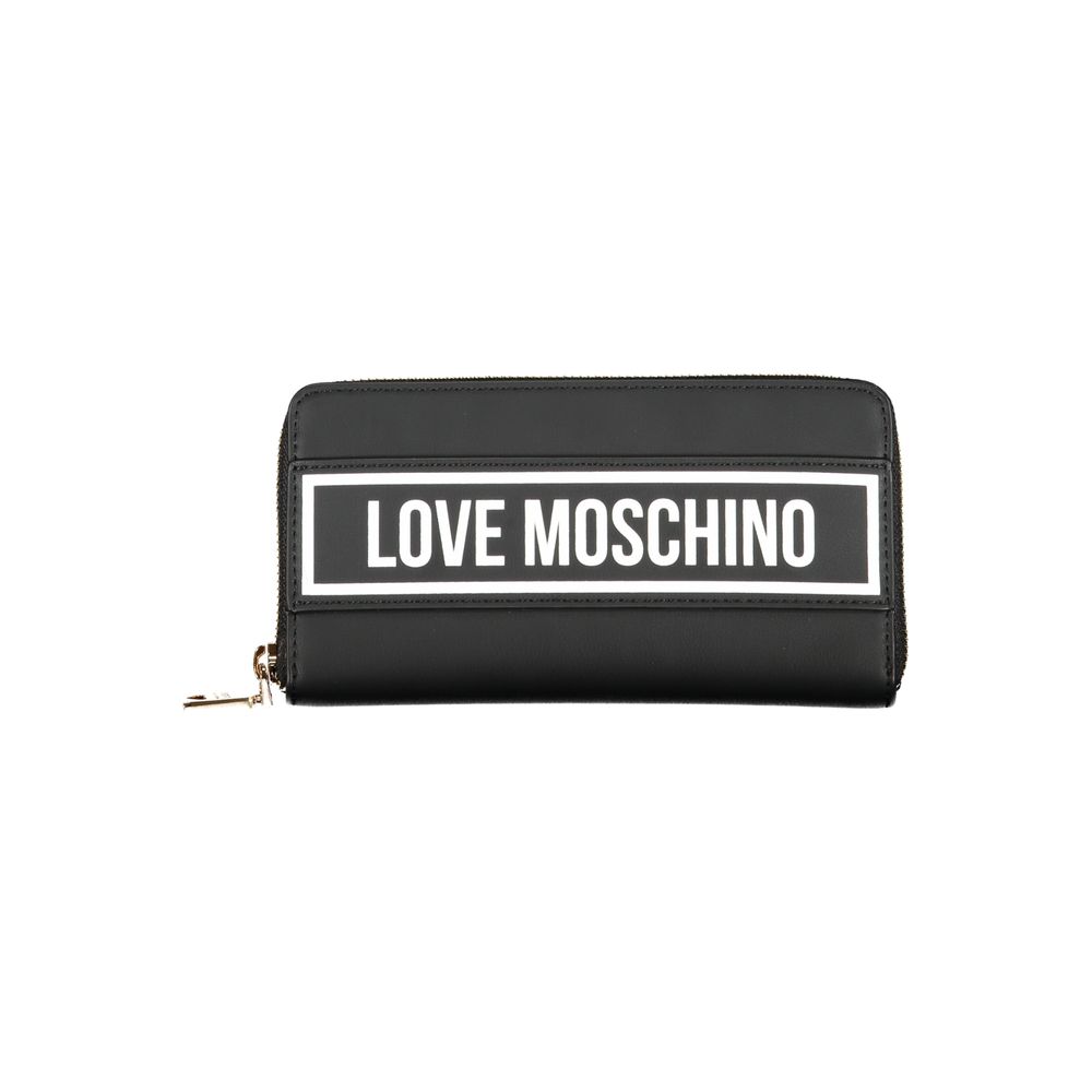 Love Moschino Polyethylene Men's Wallet In Black