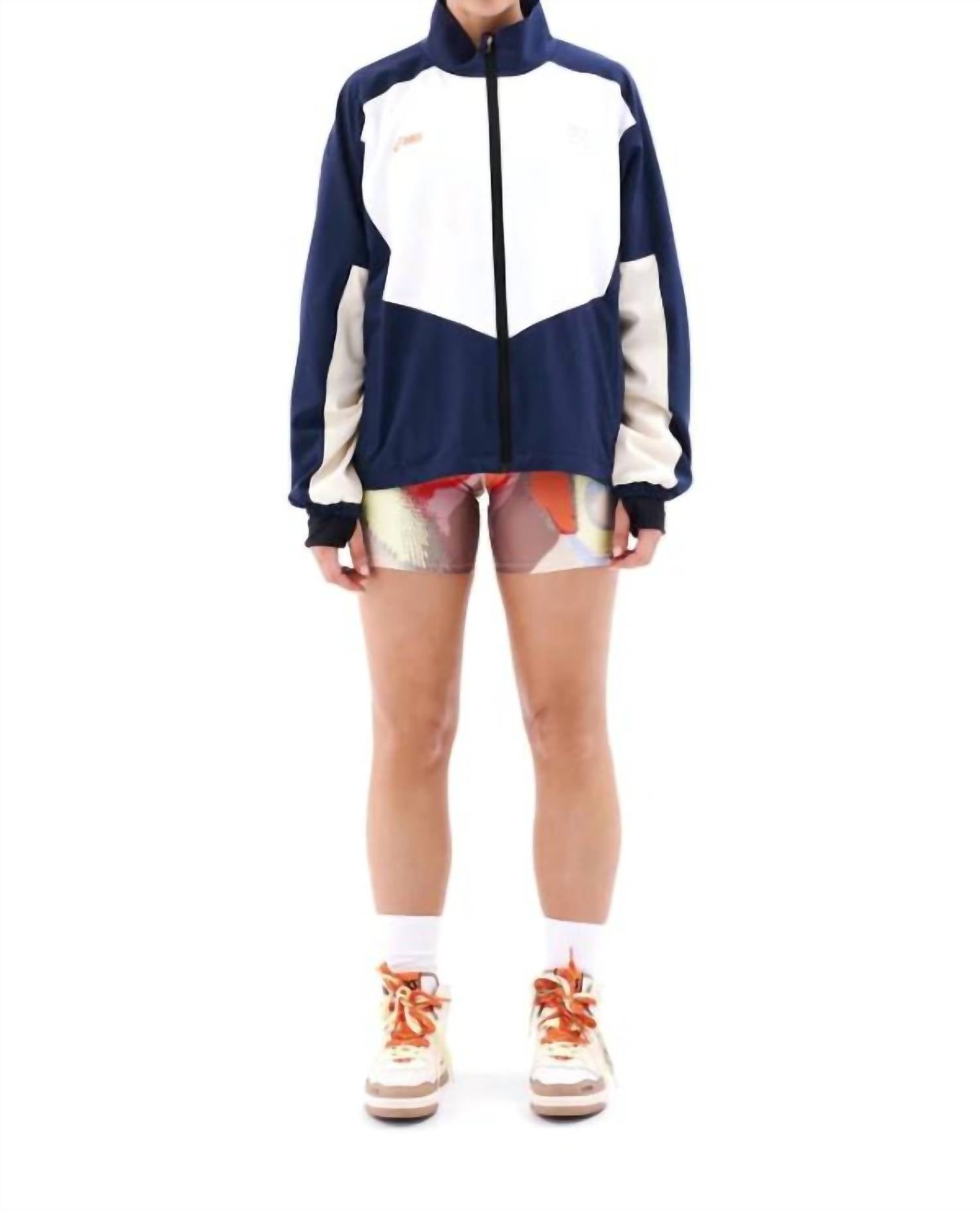 P.e Nation Sano Jacket In Pearled Ivory In Multi