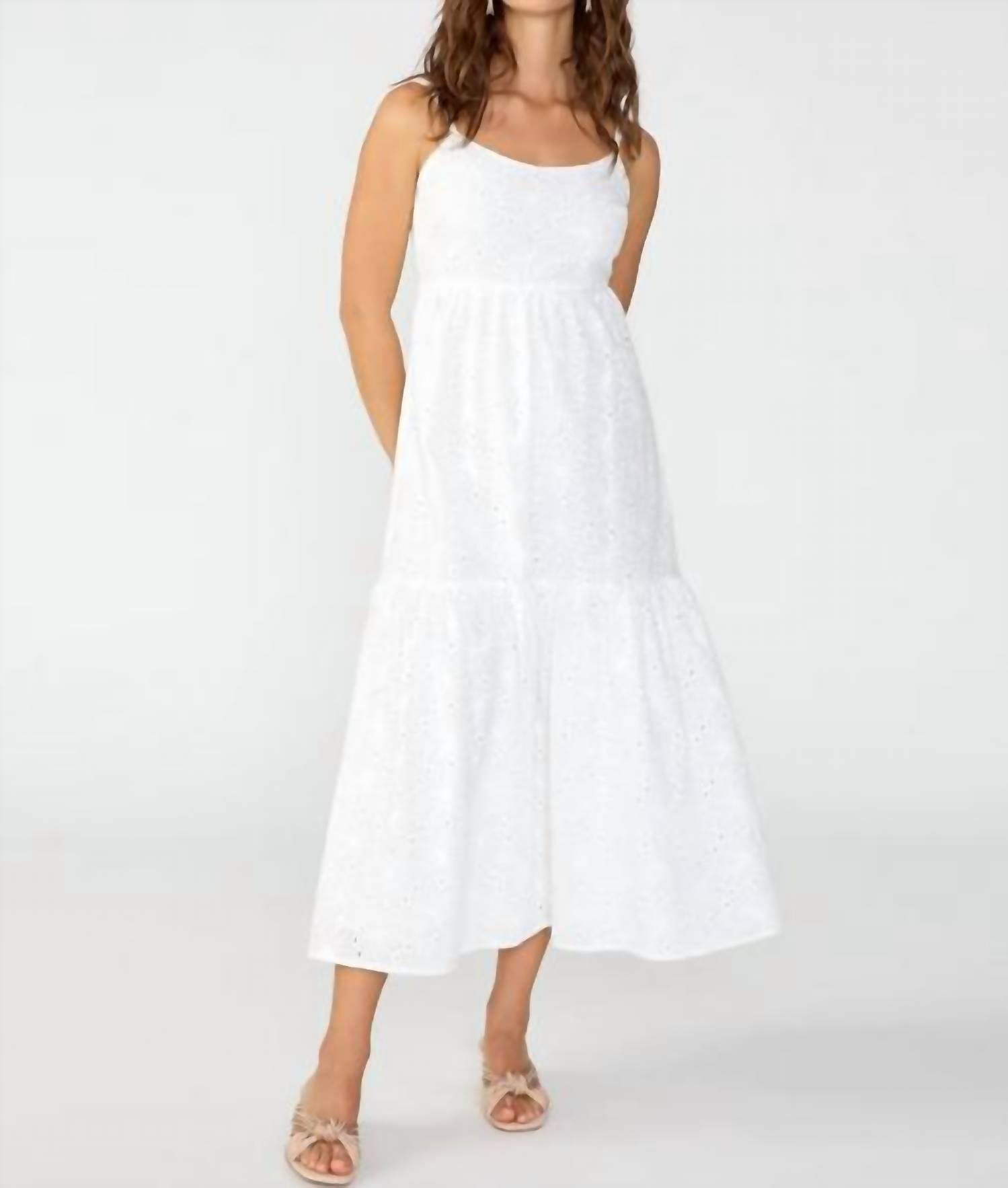Shop Sanctuary Embroidered Maxi Dress In White