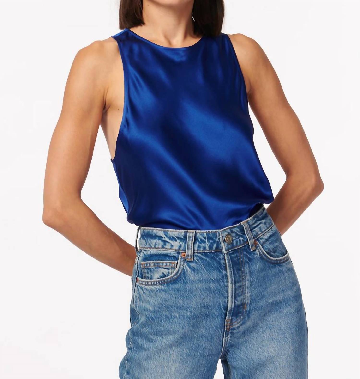 Shop Cami Nyc Floriana Cami In Lapis In Blue