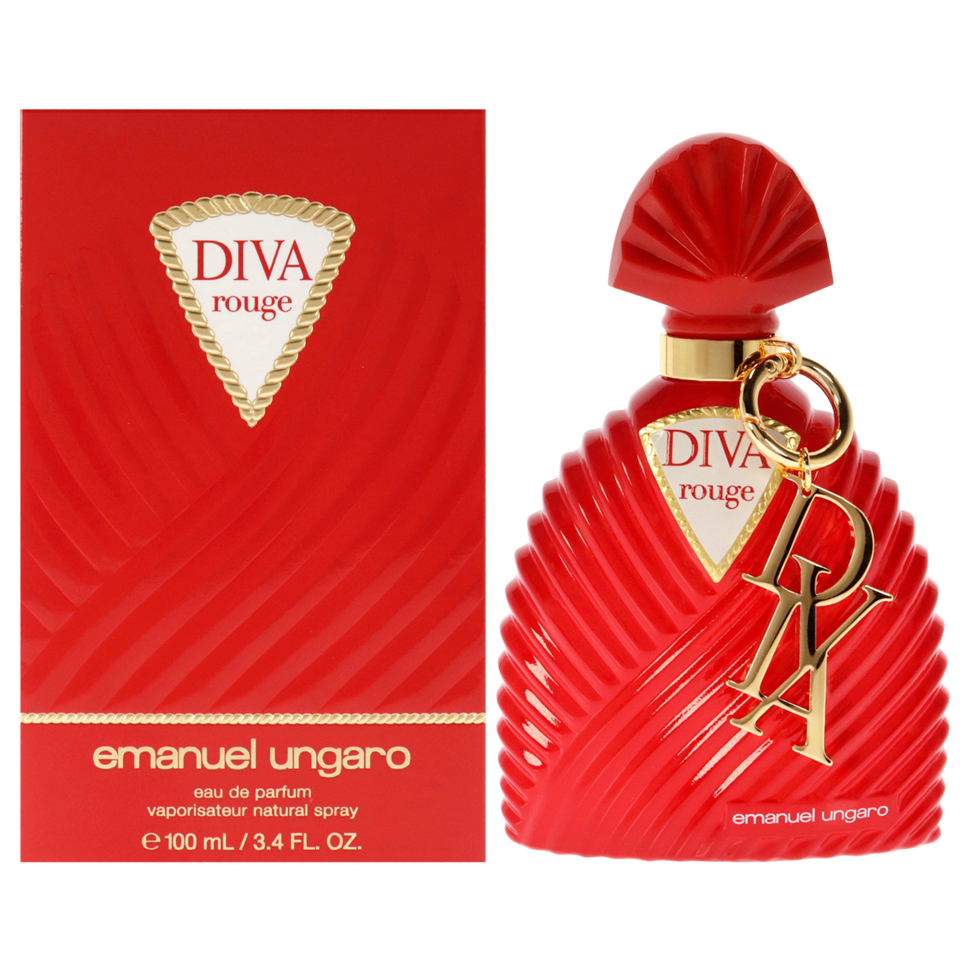 Emanuel Ungaro Diva Rouge By  For Women - 3.4 oz Edp Spray In White
