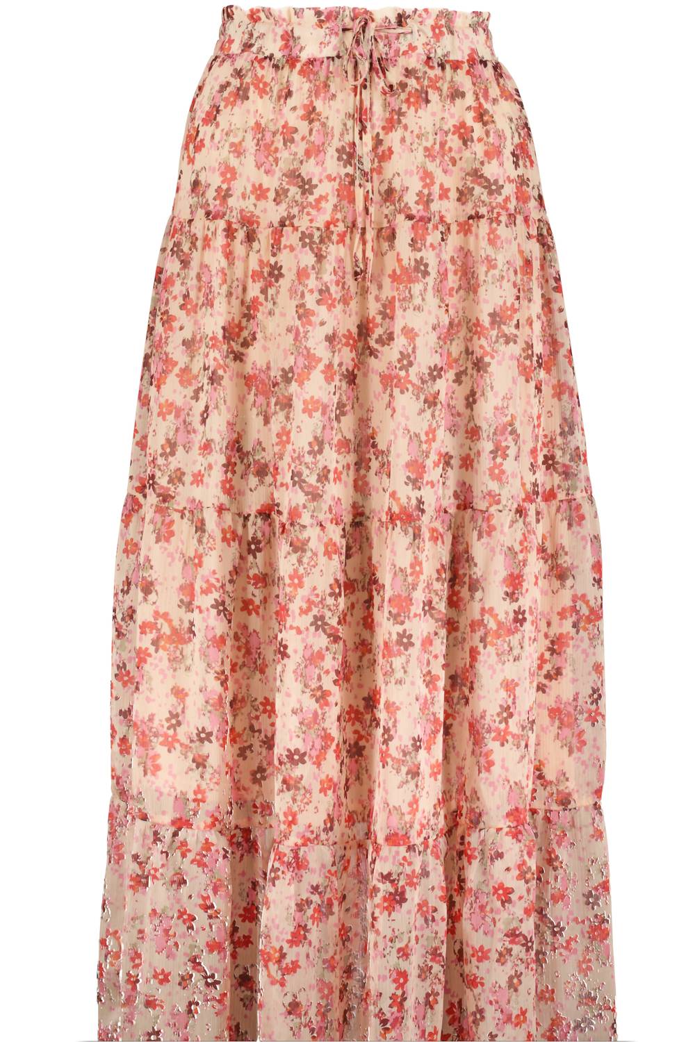 Shop Bishop + Young Festival Skirt In Meadow In Pink