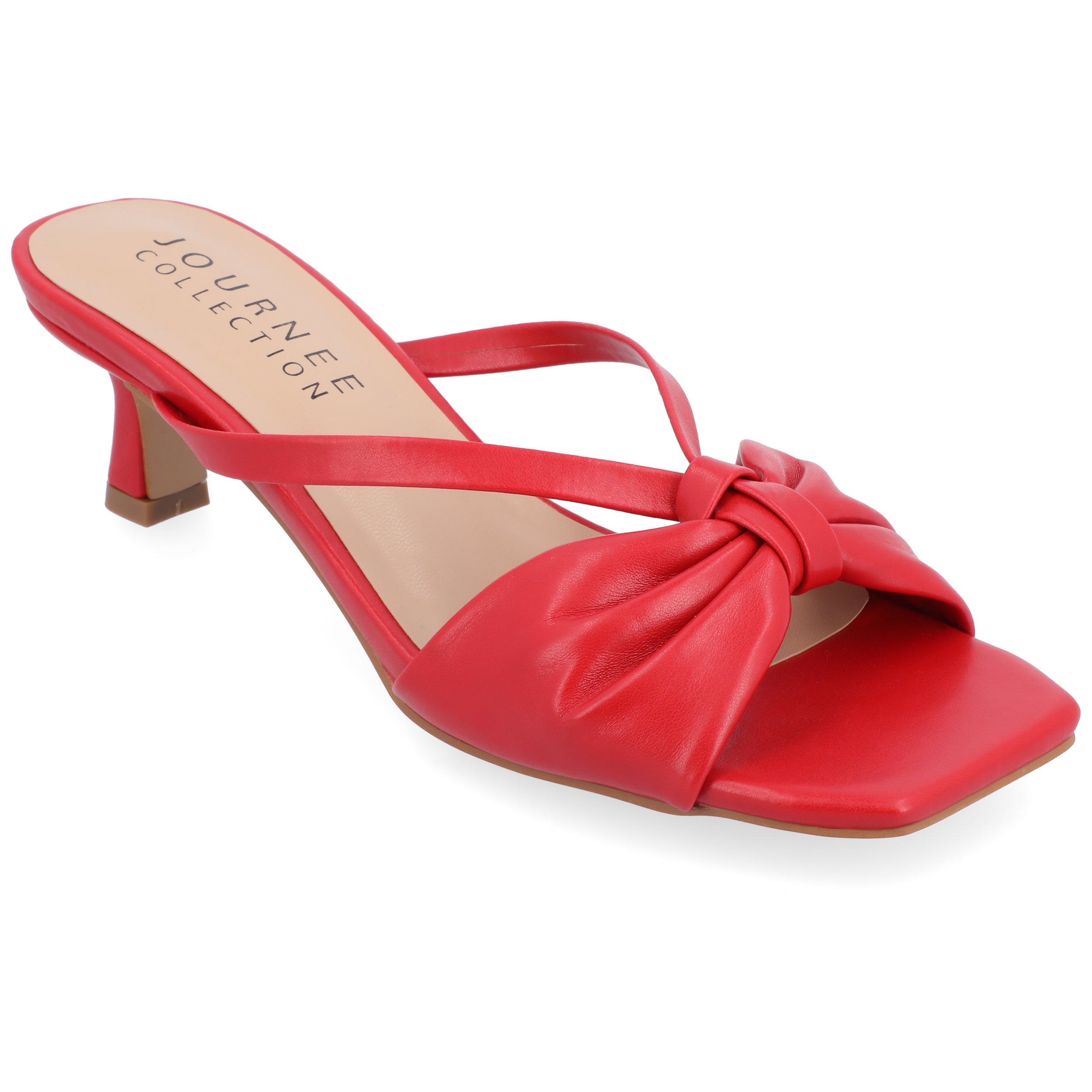 Journee Collection Women's Starling Wide Width Pumps In Red