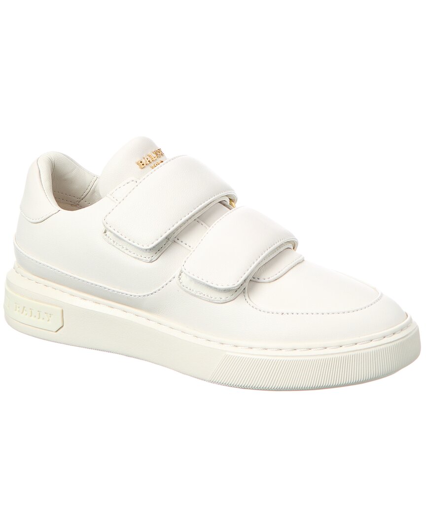 Bally Maylor Leather Sneaker In White