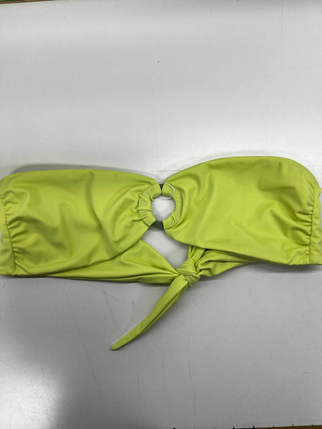 Phie Collective Women's Resina Jessica Bikini Top In Pistachio In White