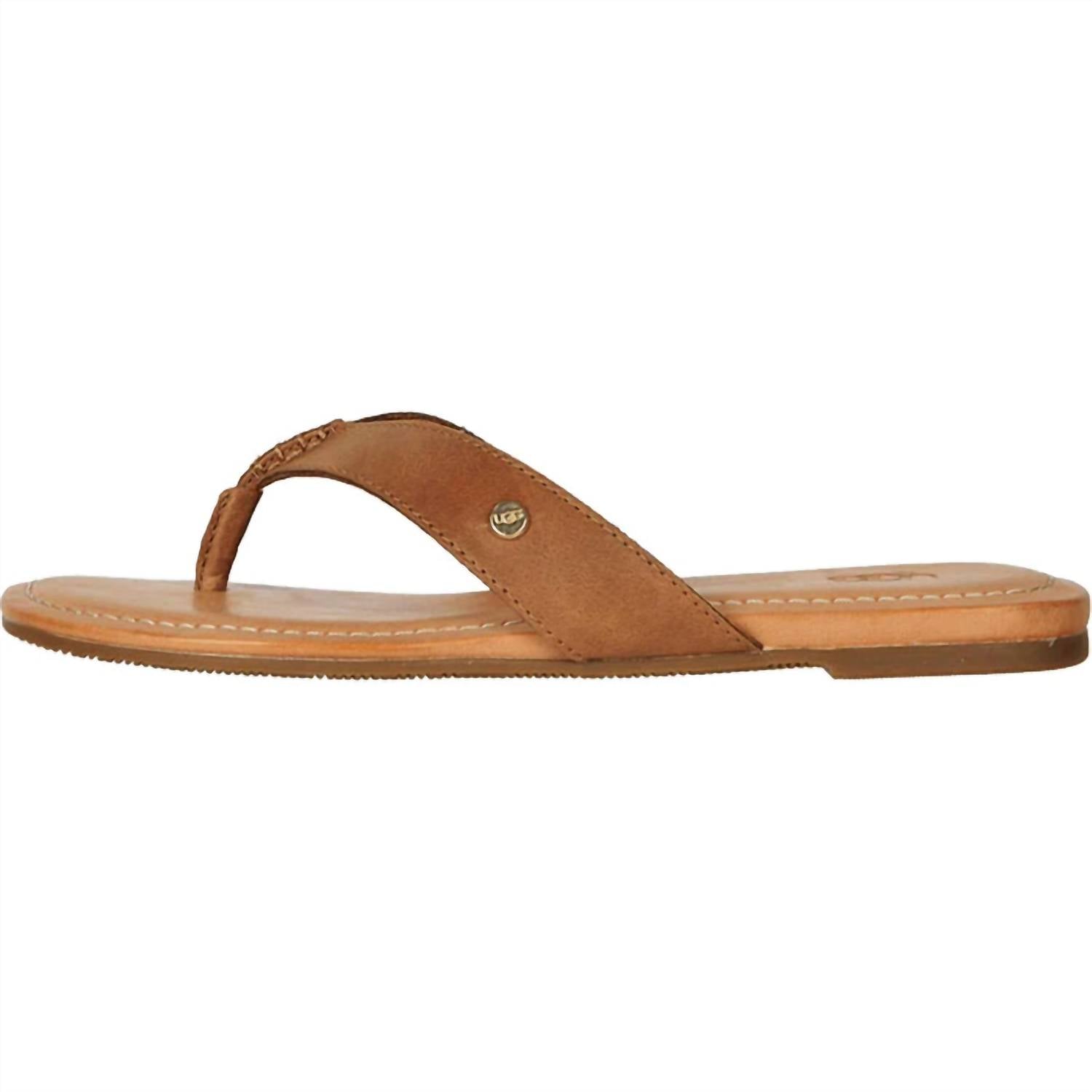 Ugg Women's Tuolumne Sandal In Almond In Pink