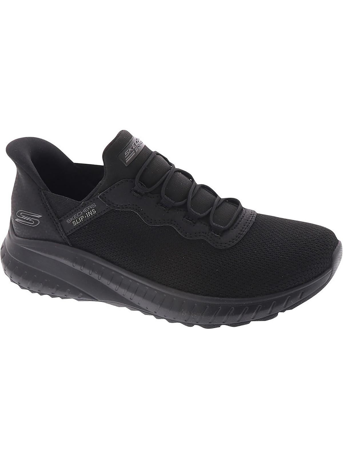 Bobs From Skechers Squad Chaos Womens Performance Comfort Athletic And Training Shoes In Black