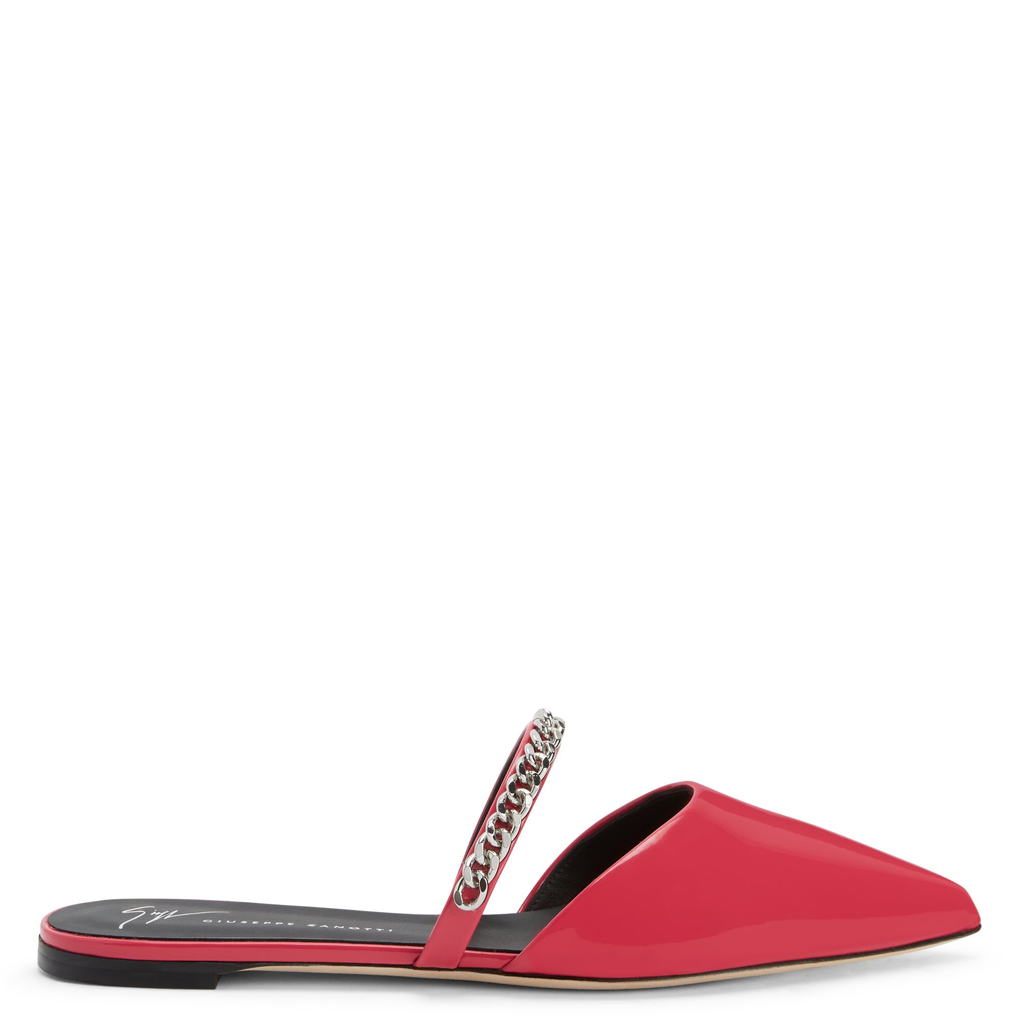 Shop Giuseppe Zanotti Laurette In Red