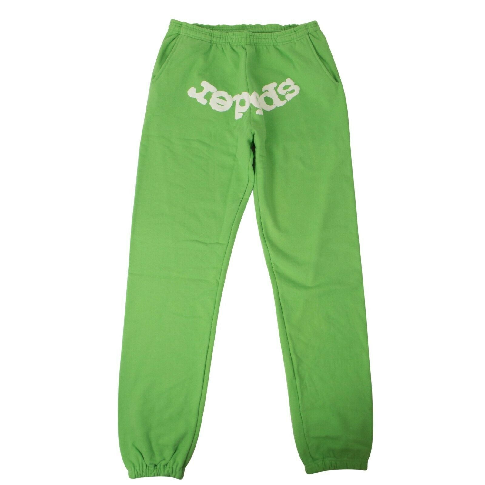 Sp5der Logo-print Track Pants In Green
