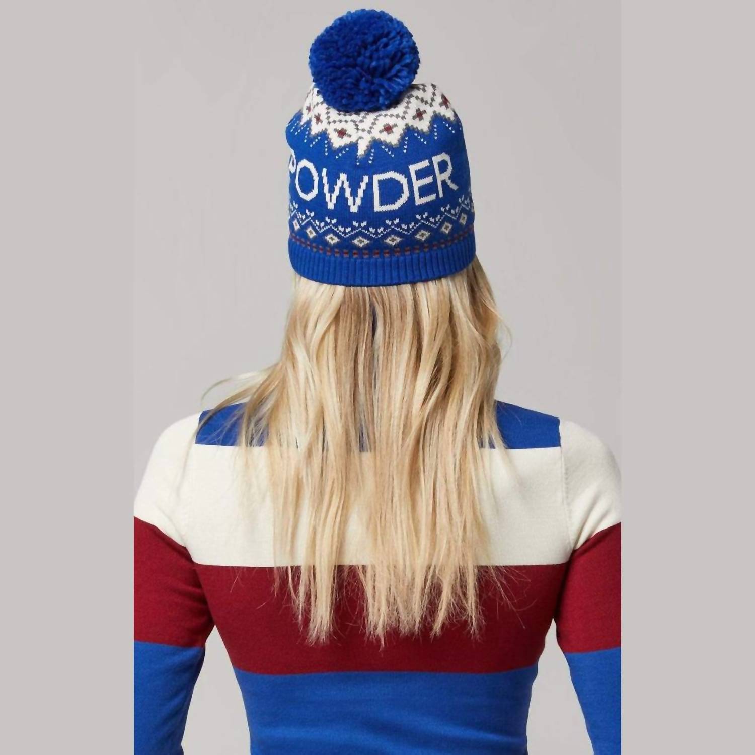 Alp N Rock Powder Beanie In Blue