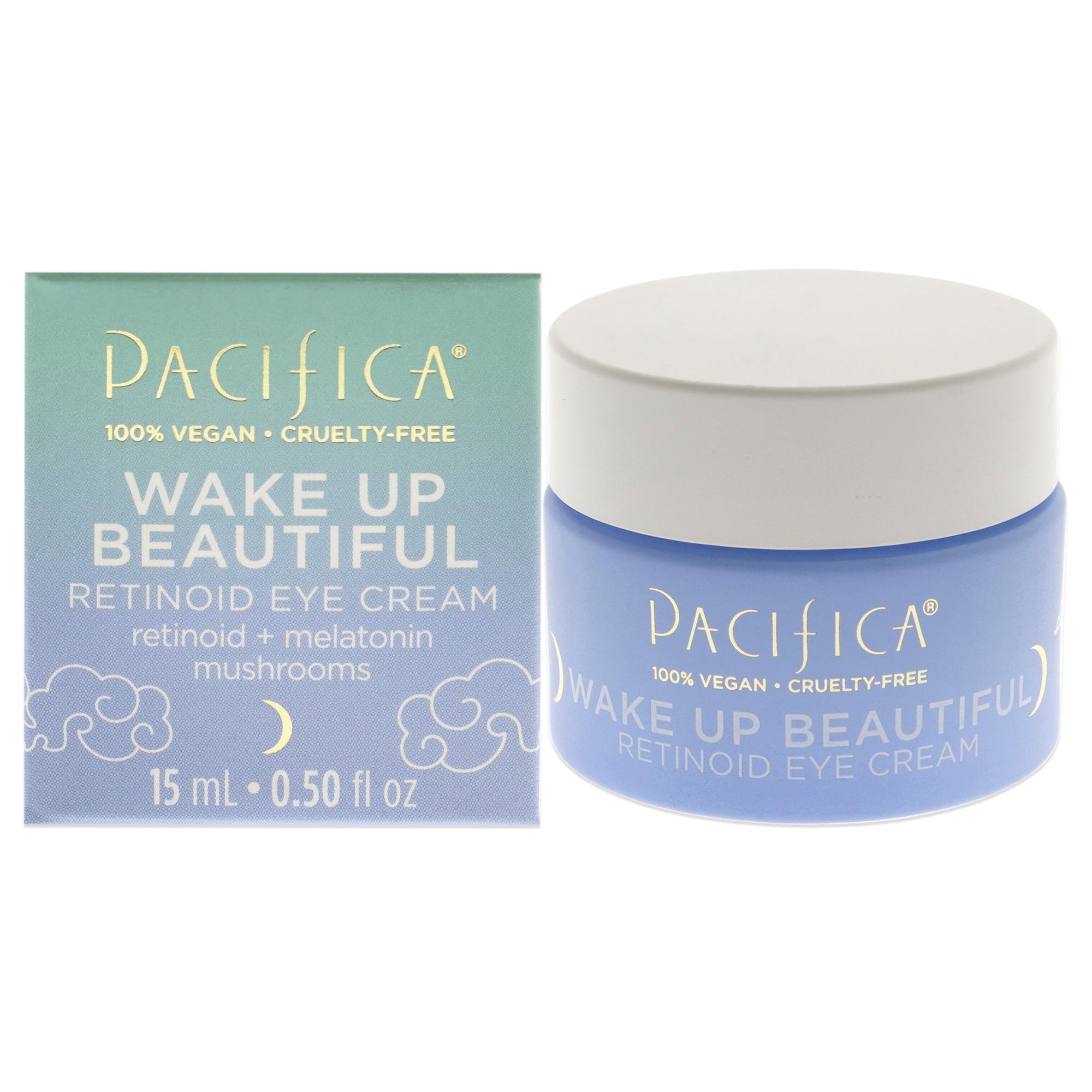 Pacifica Wake Up Beautiful Retinoid Eye Cream By  For Unisex - 0.5 oz Eye Cream In White