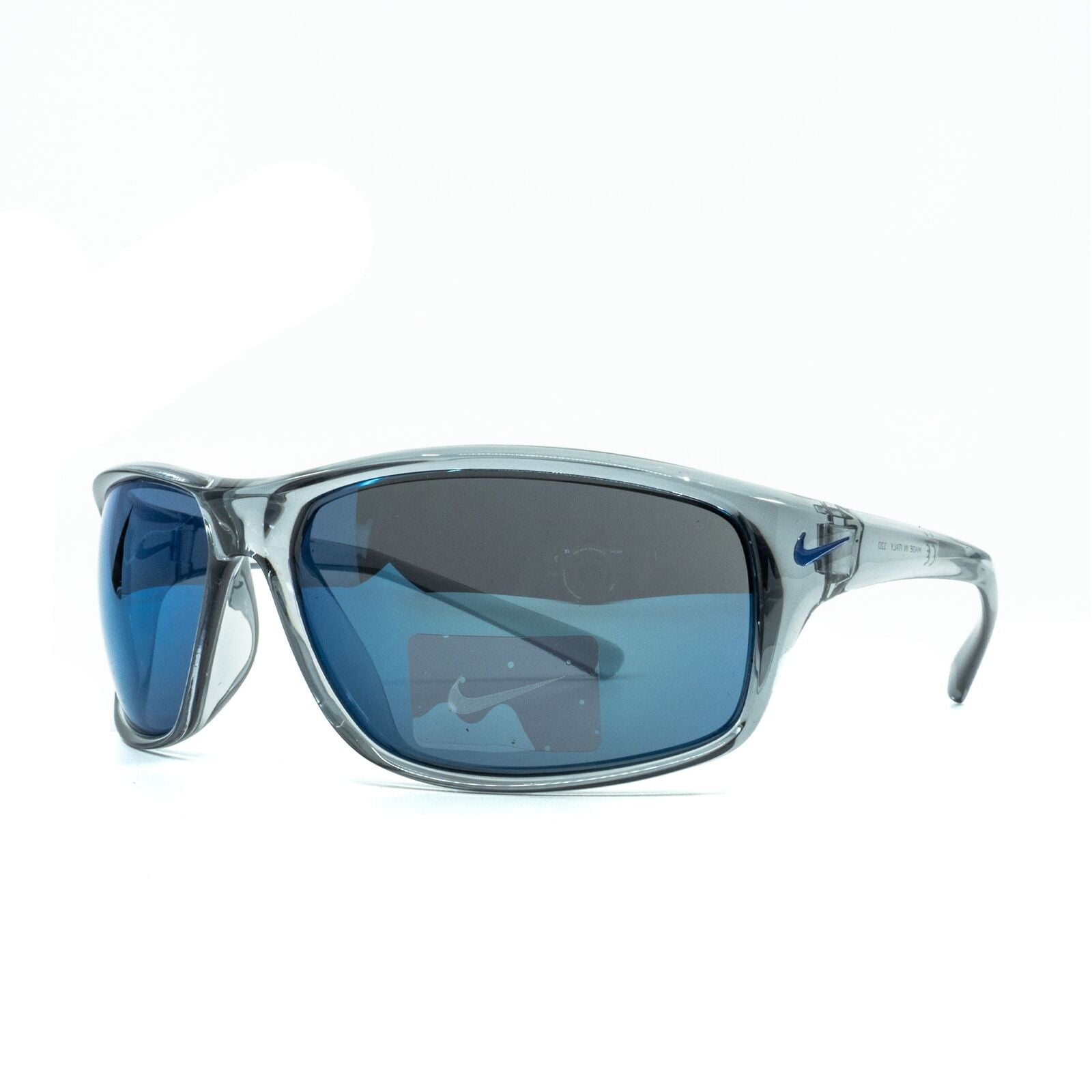 Nike Men's Adrenaline 64mm Wolf Sunglasses Ev1134-014-64 In Transparent