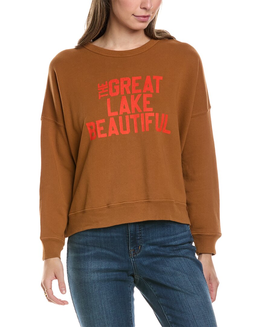 The Great The Teammate Sweatshirt In Brown