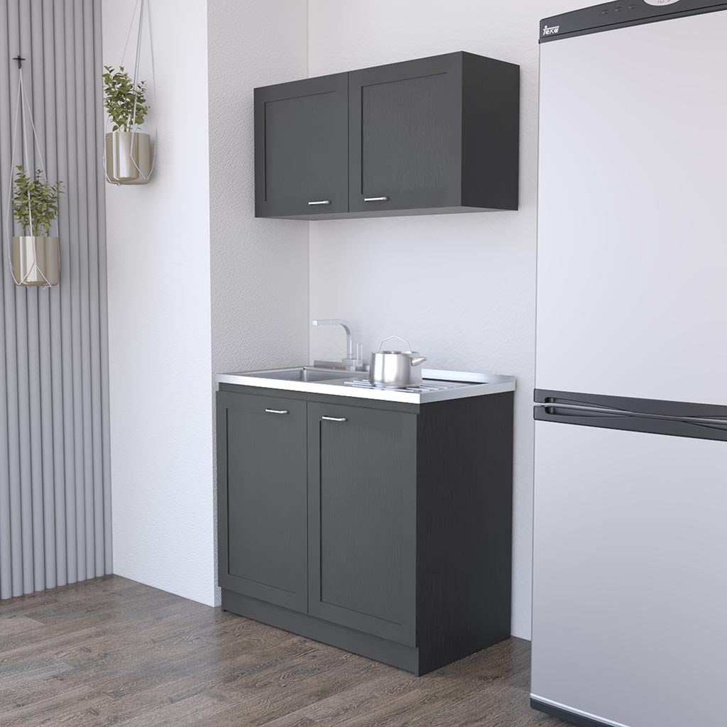 Streamdale Cabinet Set Zeus, Garage, Black