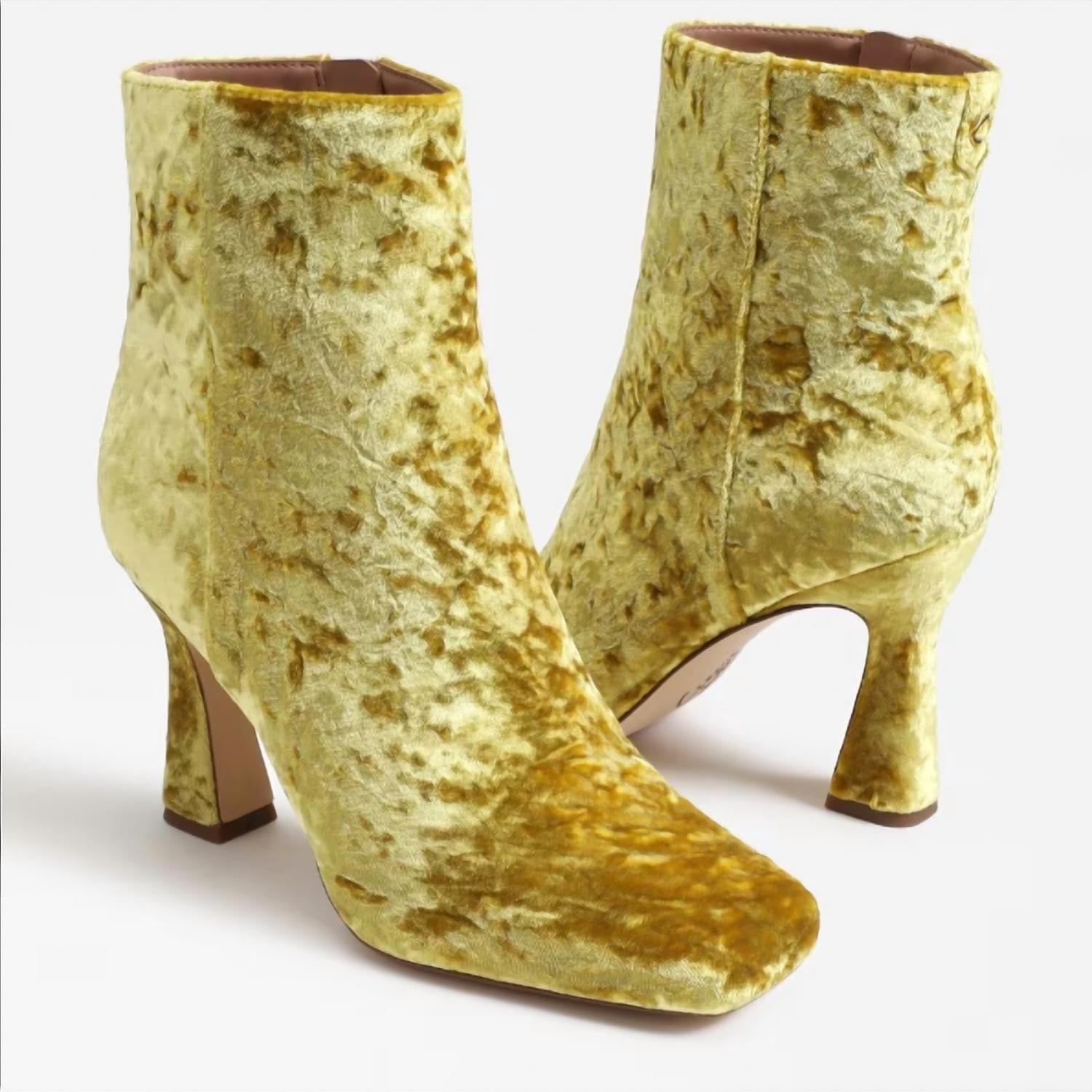 Shop Circus By Sam Edelman Emma Boot In Yellow In Gold