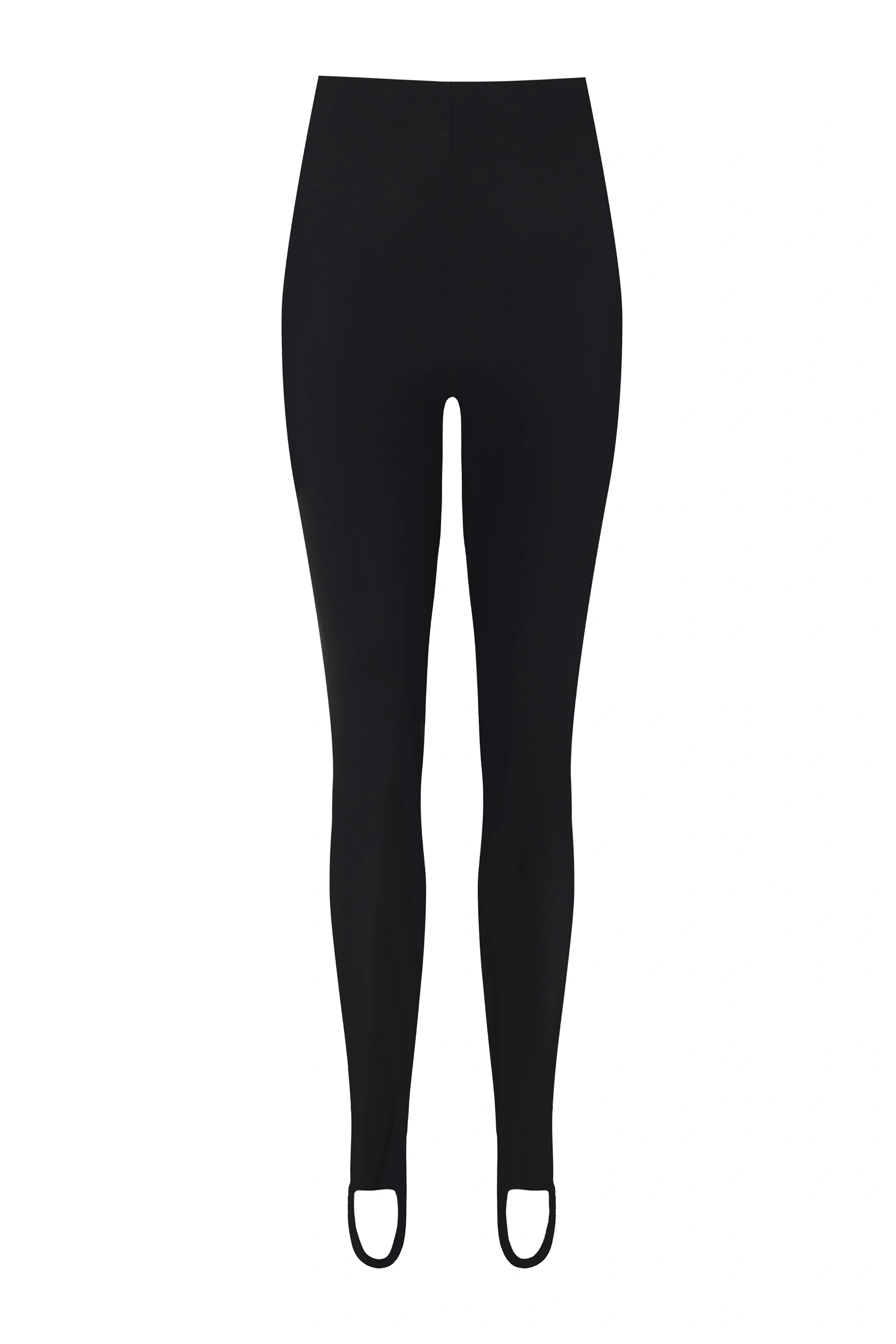 Shop Nocturne High-waisted Stirrup Leggings In Black