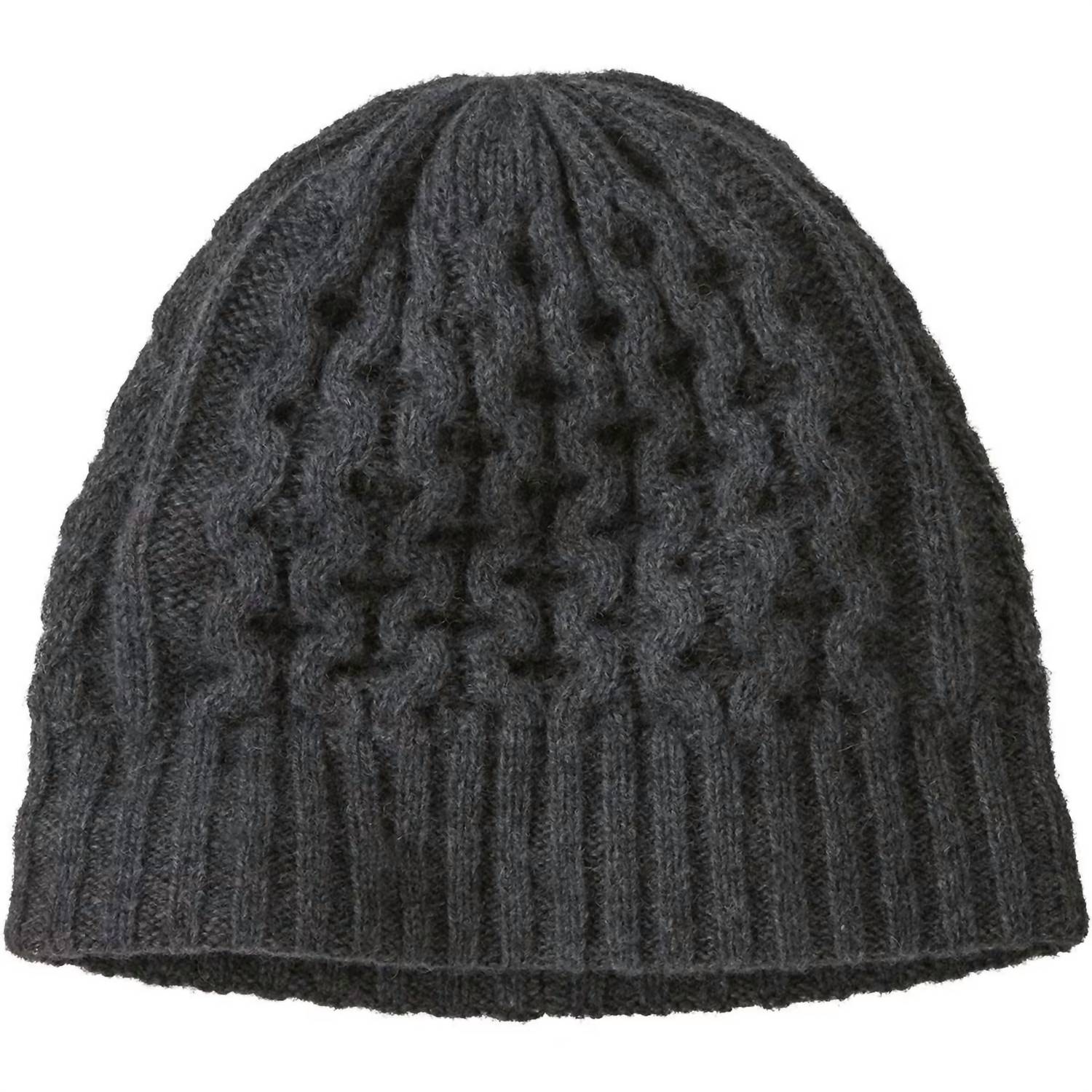 Shop Patagonia Coastal Cable Beanie In Noble Grey