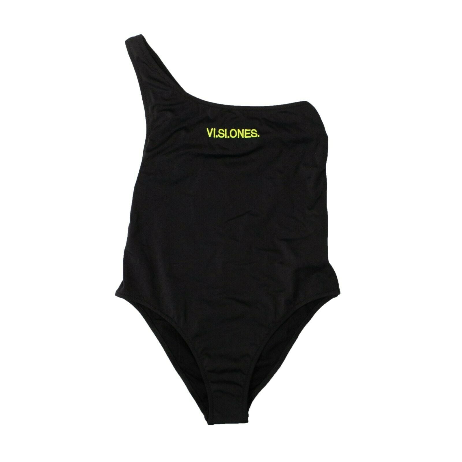 Marcelo Burlon County Of Milan One Shoulder Swimsuit - Black