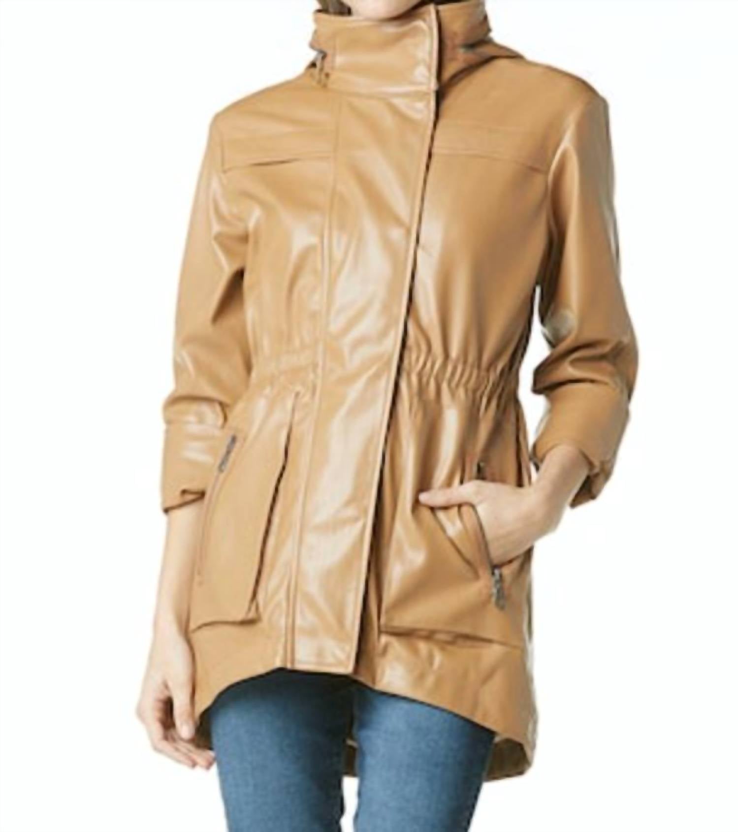 Shop Tart Collections Cory Jacket In Soft Brown In Gold