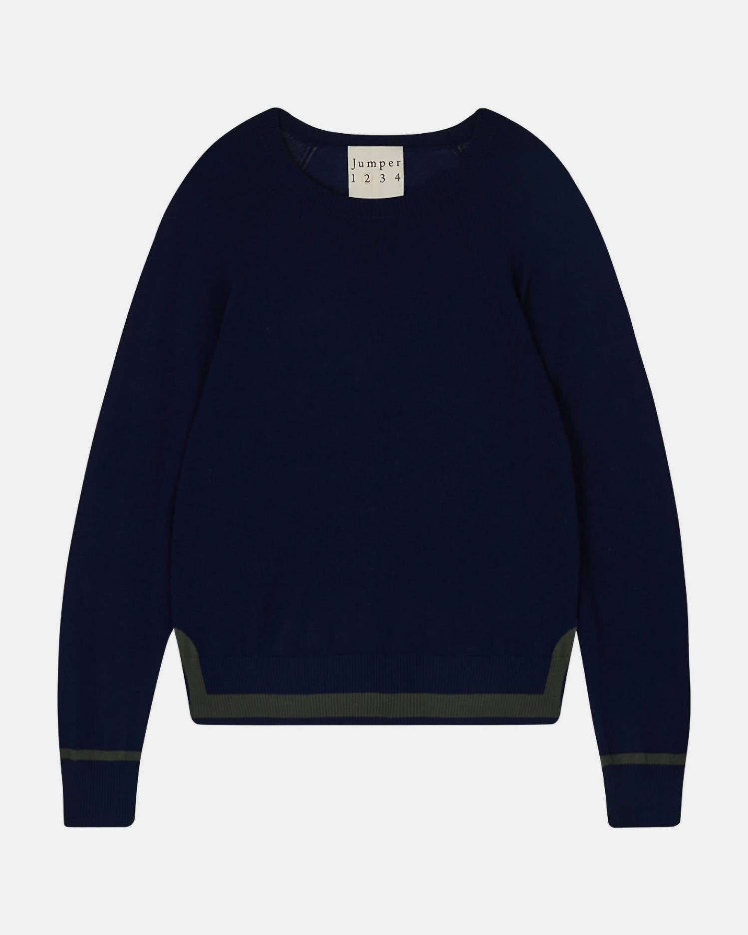 Shop Jumper1234 Women's Go Faster Sweater In Navy In Blue