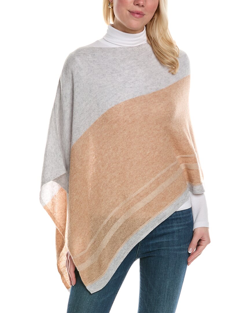 J.mclaughlin J. Mclaughlin Bridget Cashmere Poncho In Grey